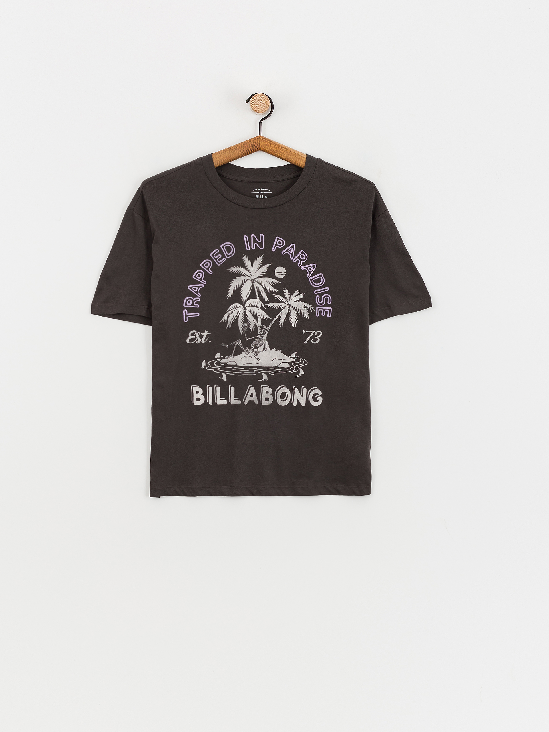 Billabong Trapped In Paradise Wmn T-Shirt (off black)