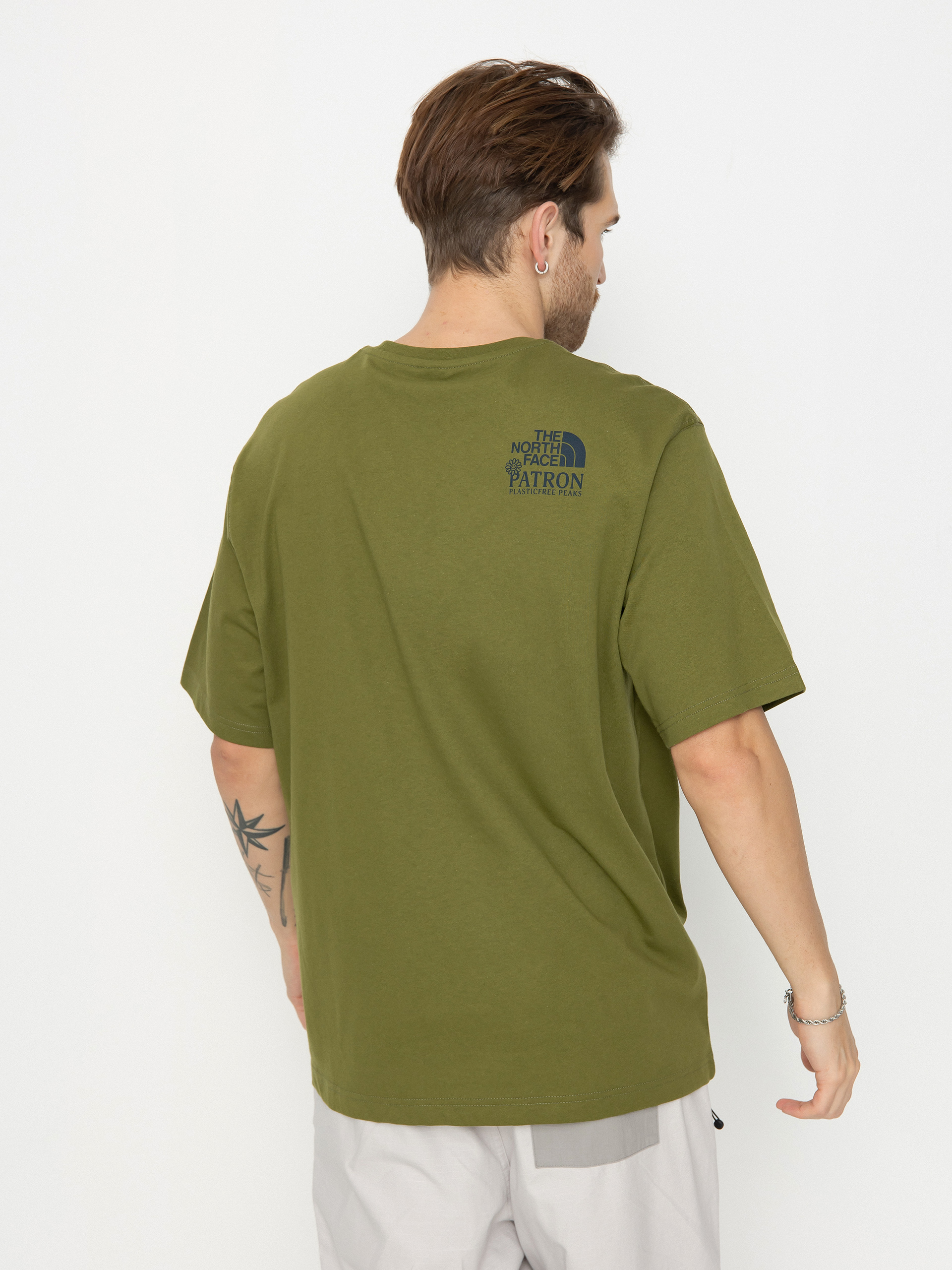 The North Face T-Shirt Nature - green (forest olive)