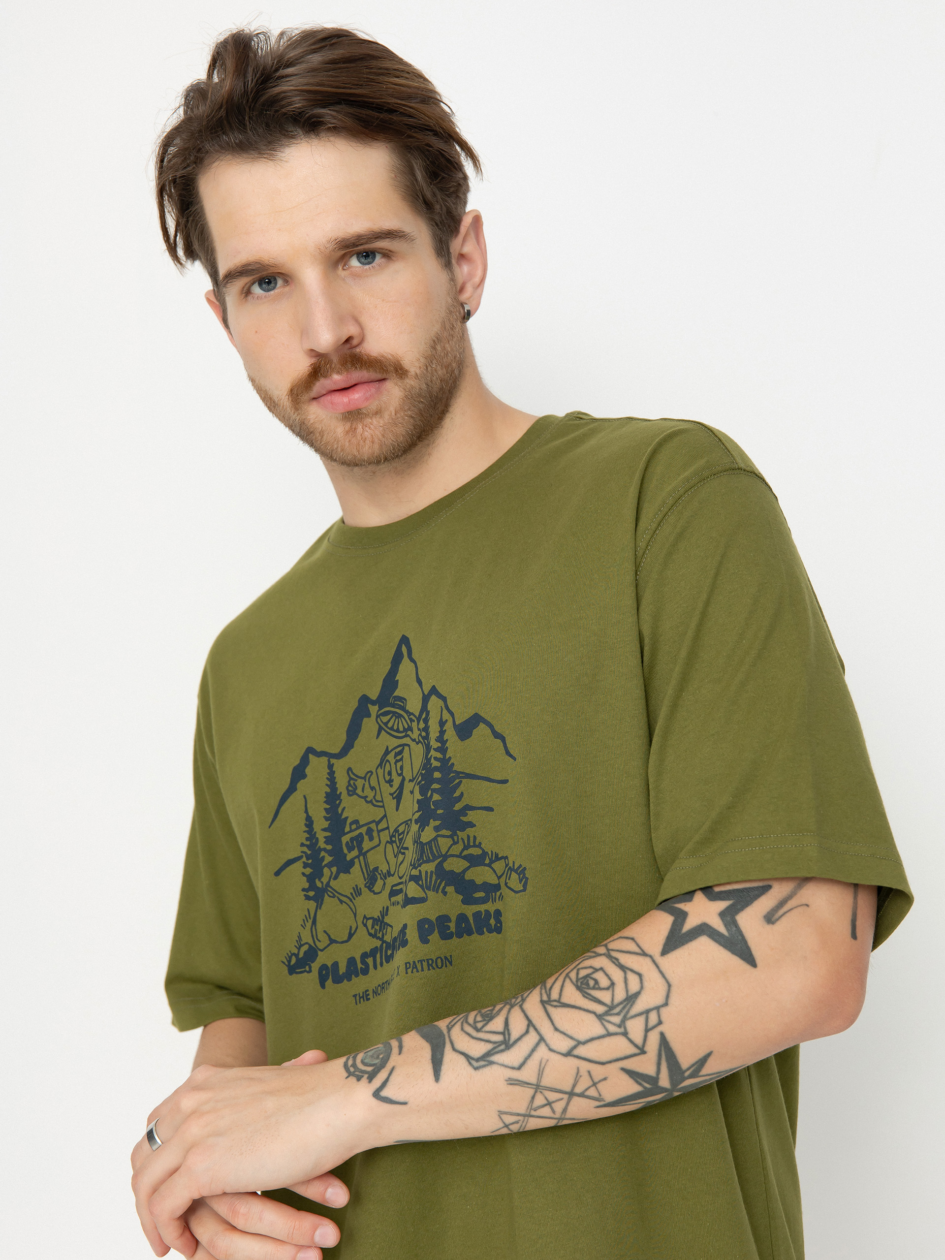 The North Face T-Shirt Nature (forest olive)