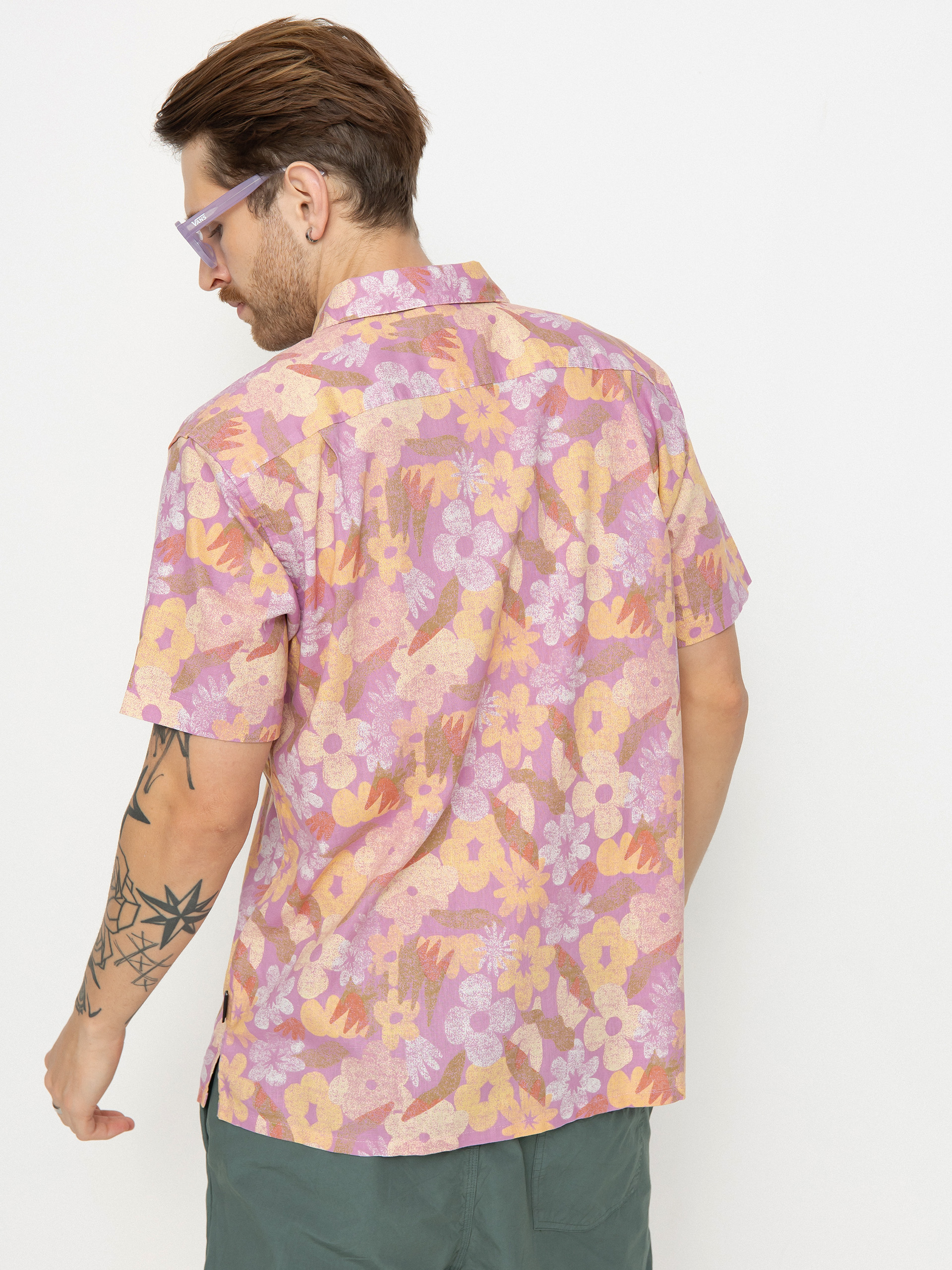 Patagonia Back Step Shirt Hemd (channeling spring milkweed mauve)