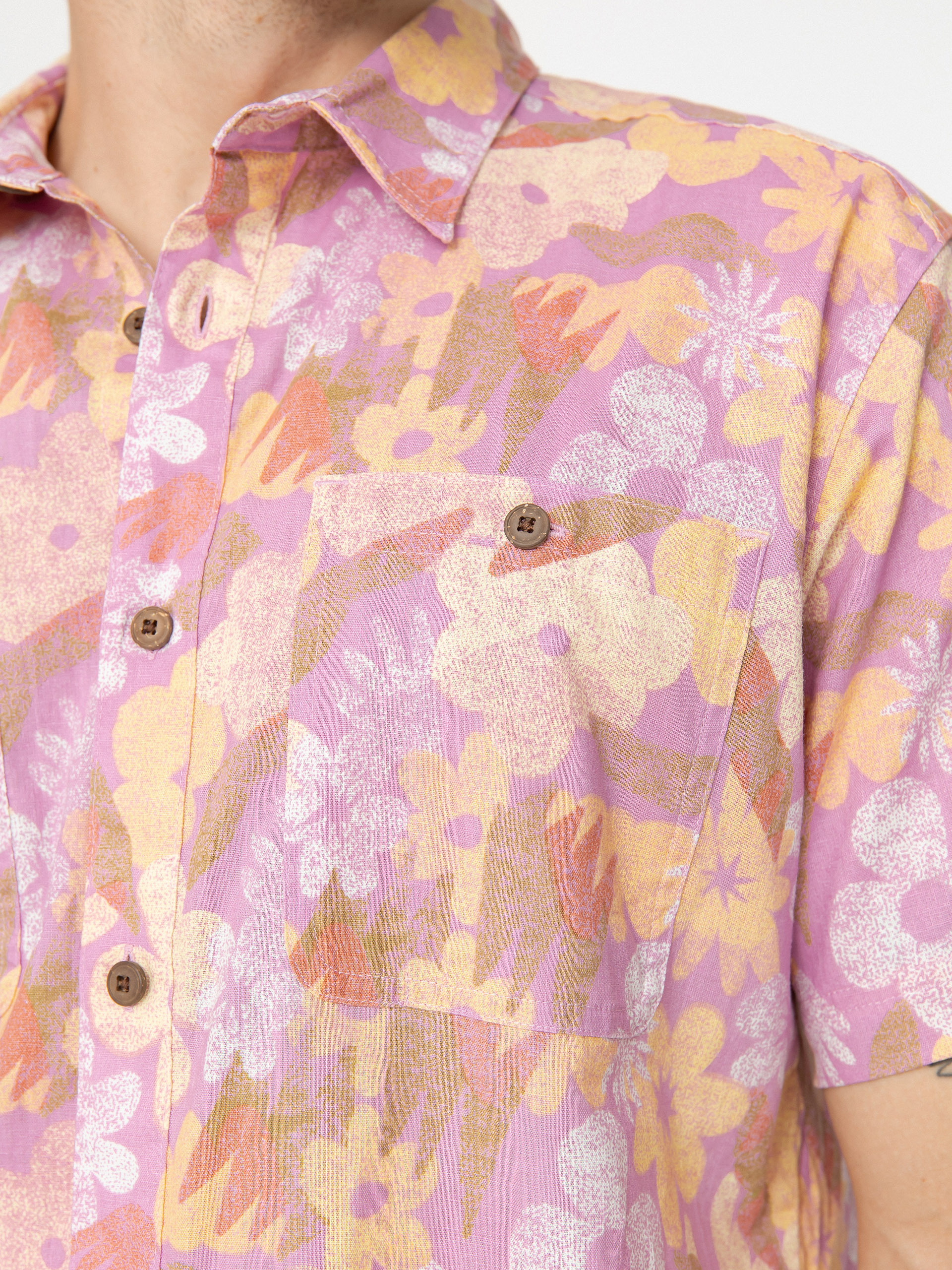 Patagonia Back Step Shirt Shirt (channeling spring milkweed mauve)