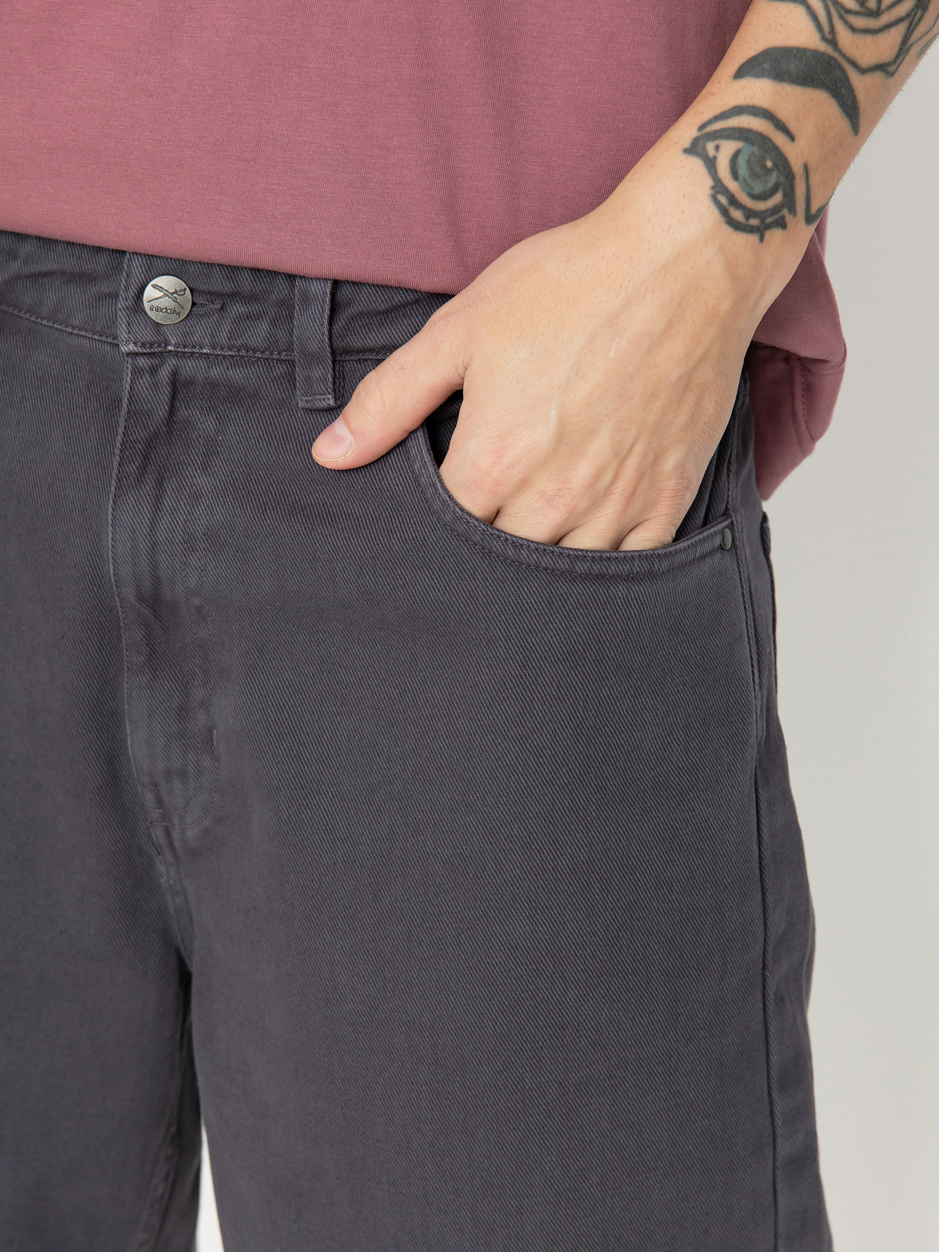 Iriedaily Nanolo Shorts (dark steel)