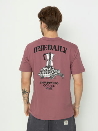 Iriedaily Slowpresso T-Shirt (plum)