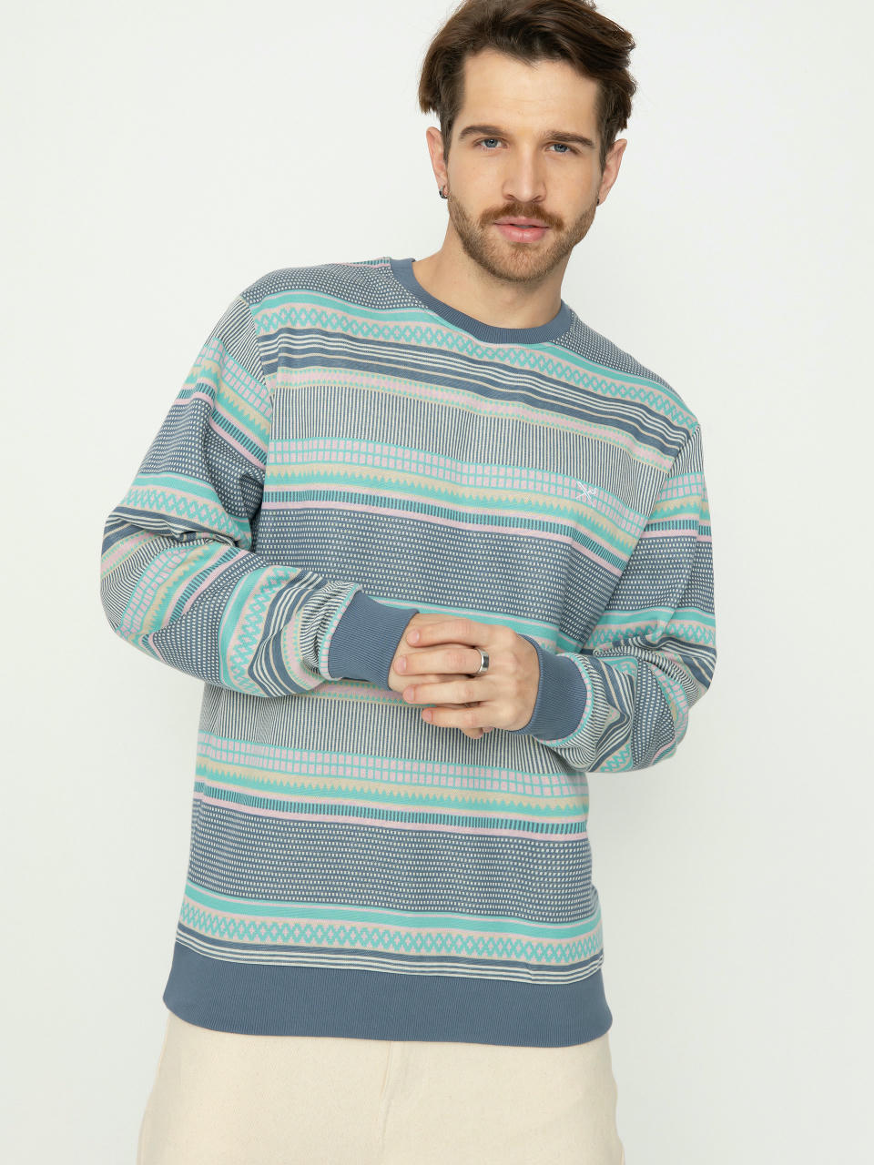 Iriedaily Vintachi Crew Sweatshirt (dove blue)