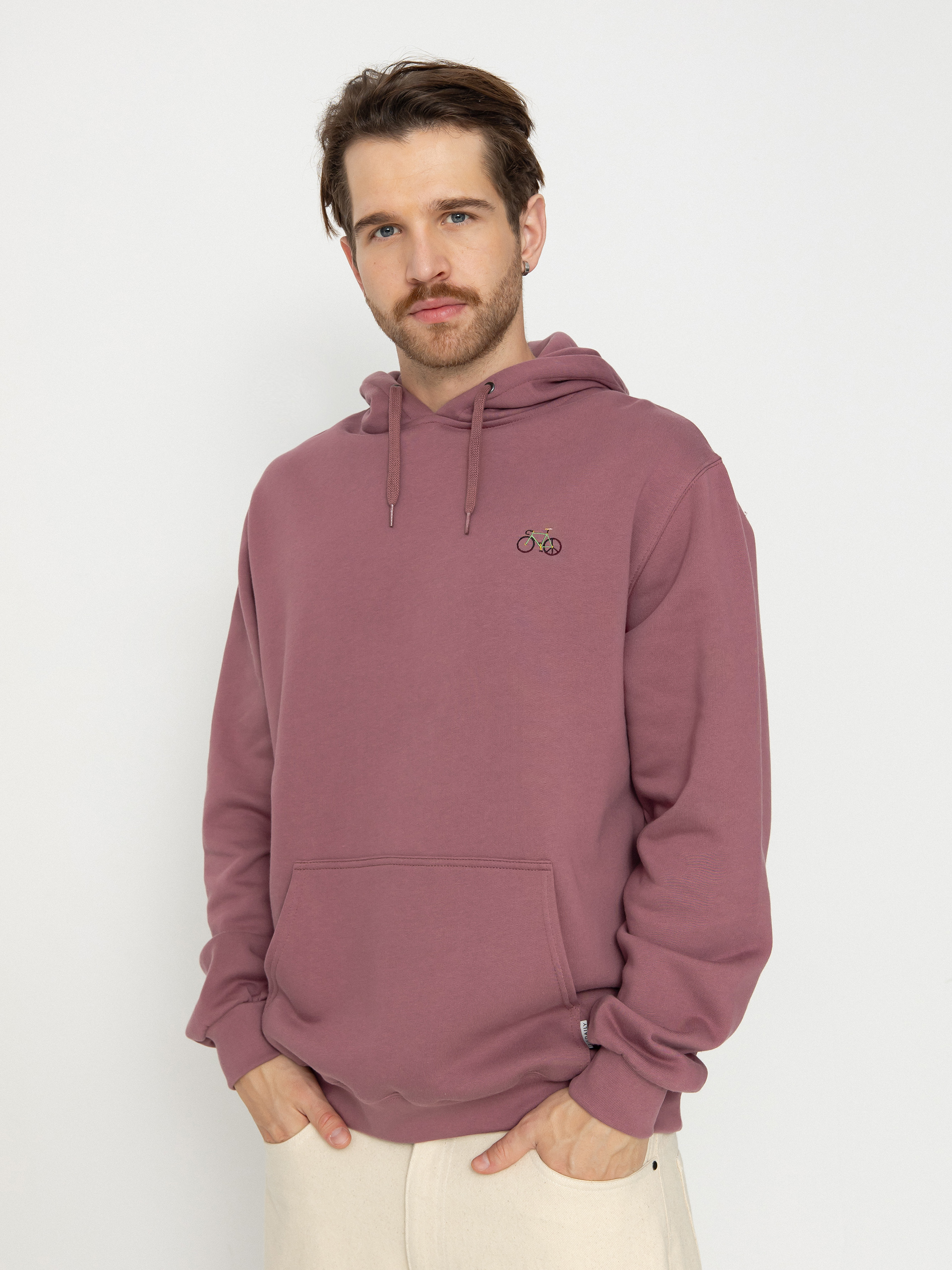 Iriedaily Peaceride HD Hoodie (plum)