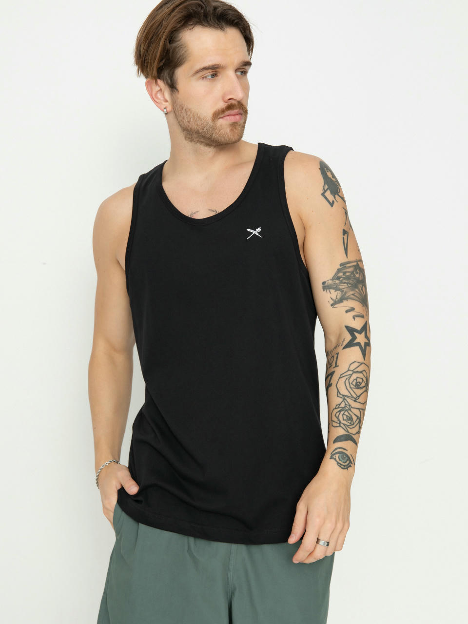 Iriedaily Mini Flag Tank top (black)