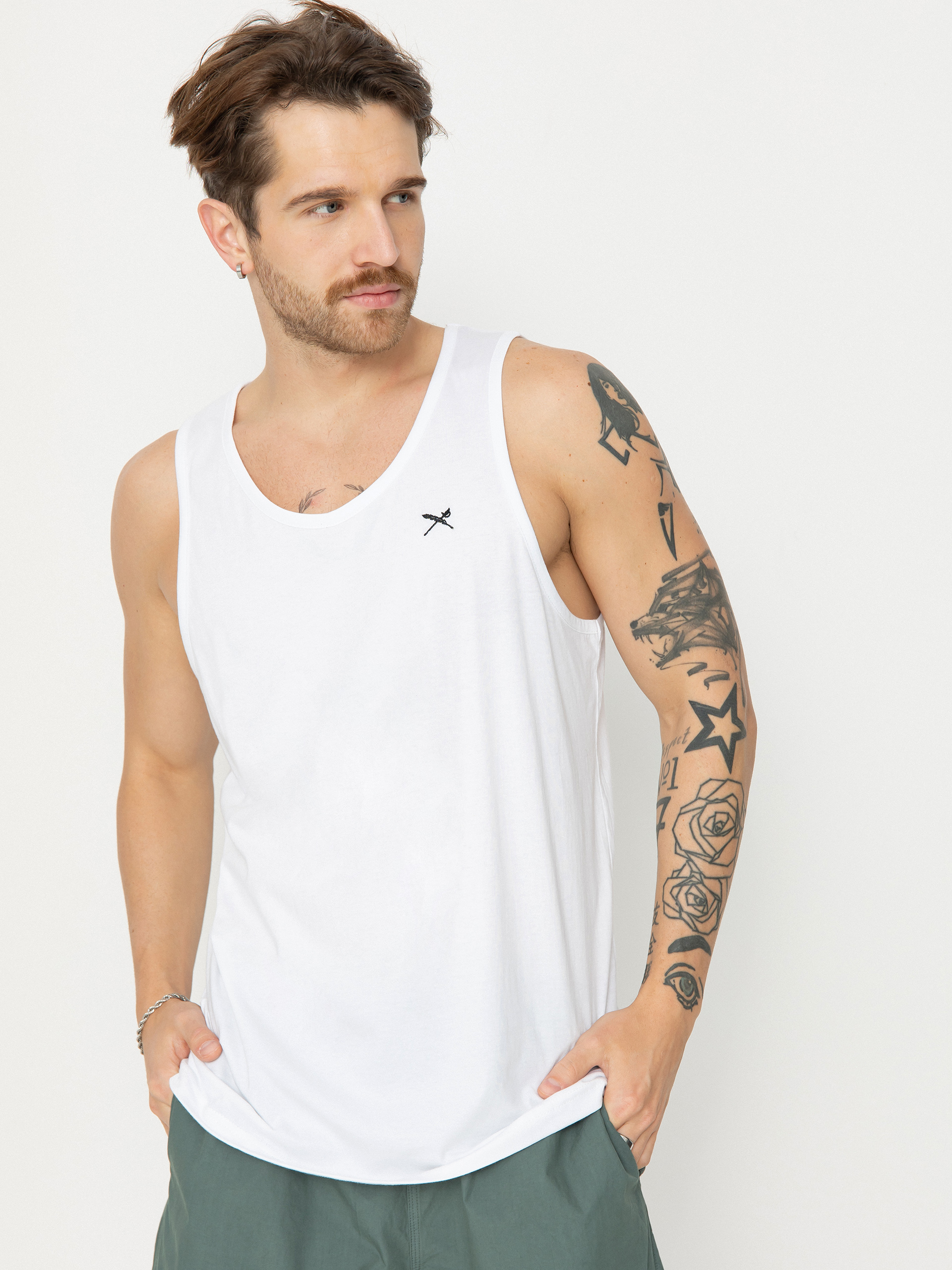 Iriedaily Mini Flag Tank top (white)