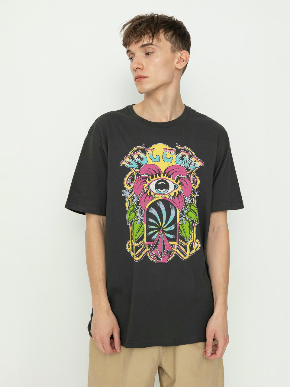 Volcom Eye See Yew T-Shirt (stealth)