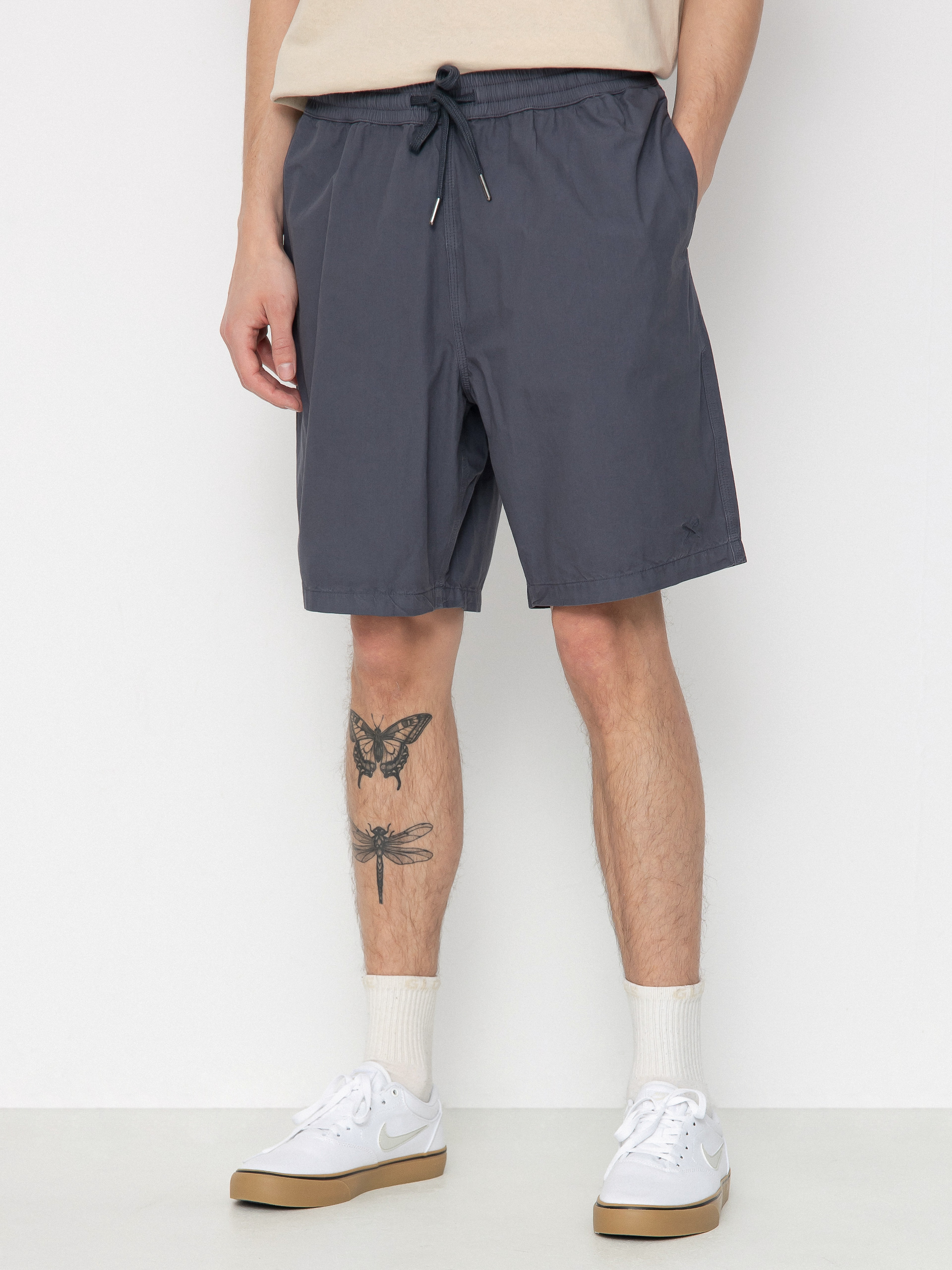 Iriedaily City Relax Shorts (dark steel)