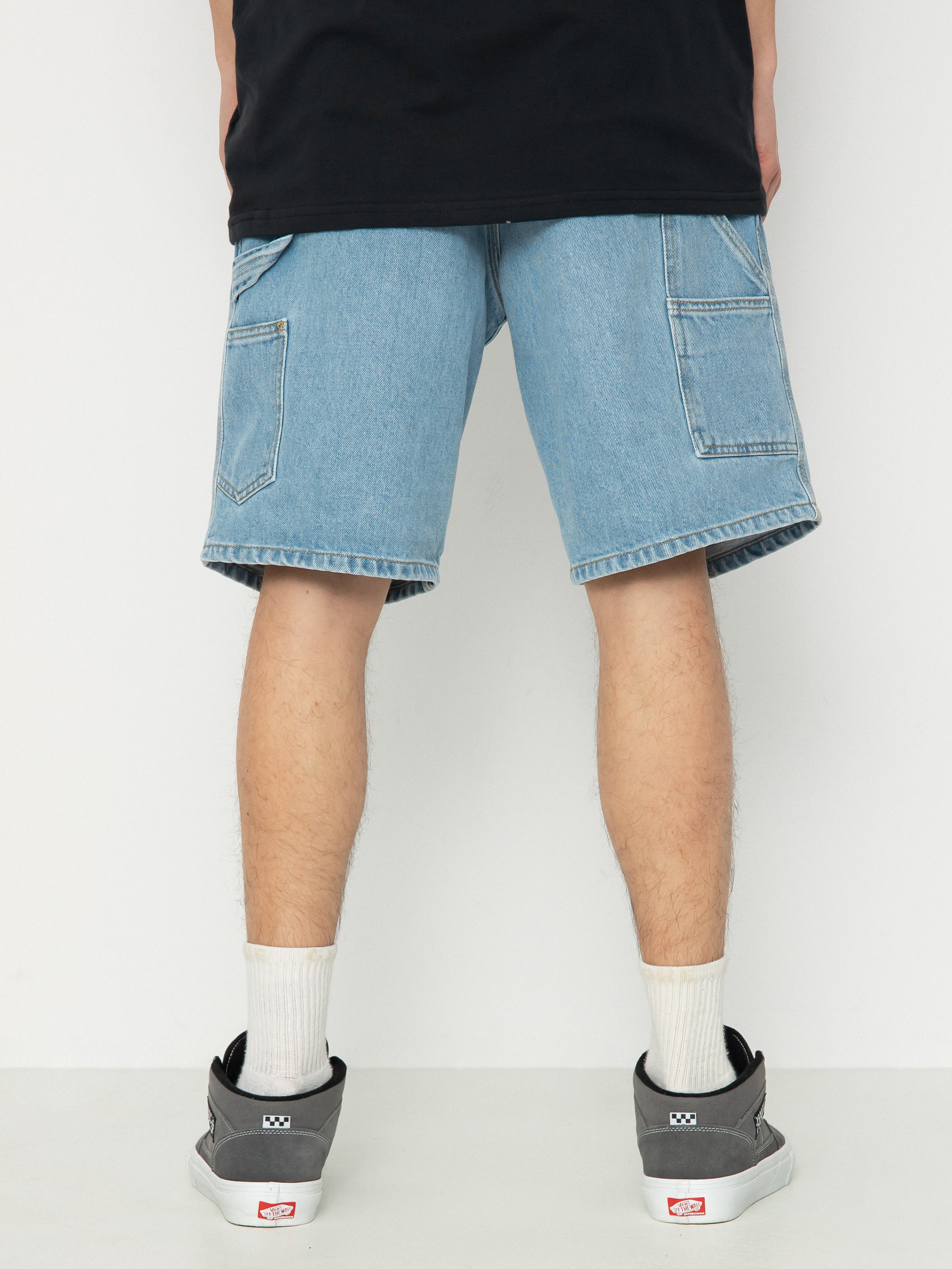 Carhartt WIP Single Knee Shorts (blue)
