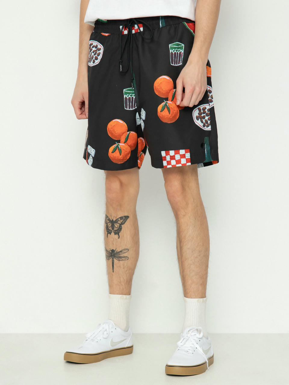 Carhartt WIP Slater Swim Shorts (isis maria dinner print/black)