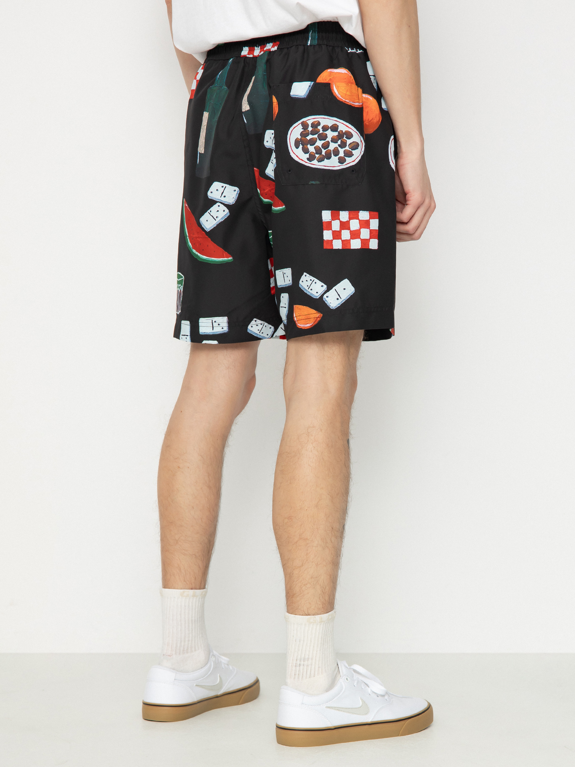 Carhartt WIP Slater Swim Shorts (isis maria dinner print/black)
