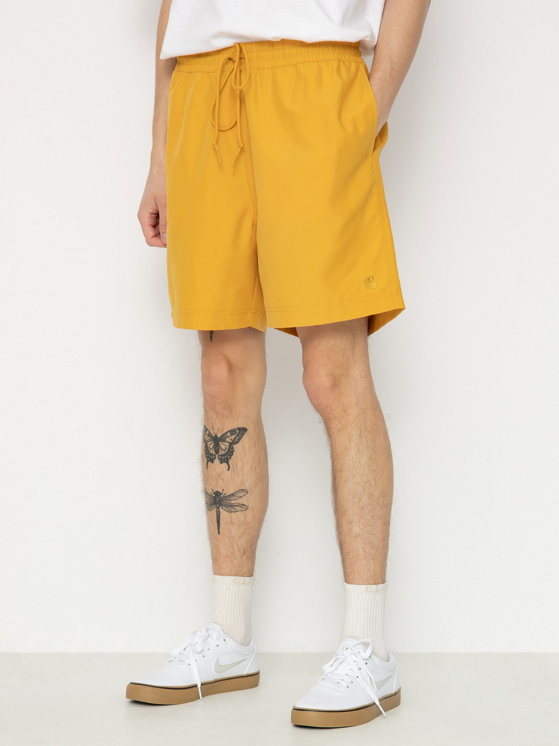 パンツ Carhartt WIP Chase Swim Trunk Tyrian Carhartt WIP Chase Swim Shorts - violet (tyrian/gold)