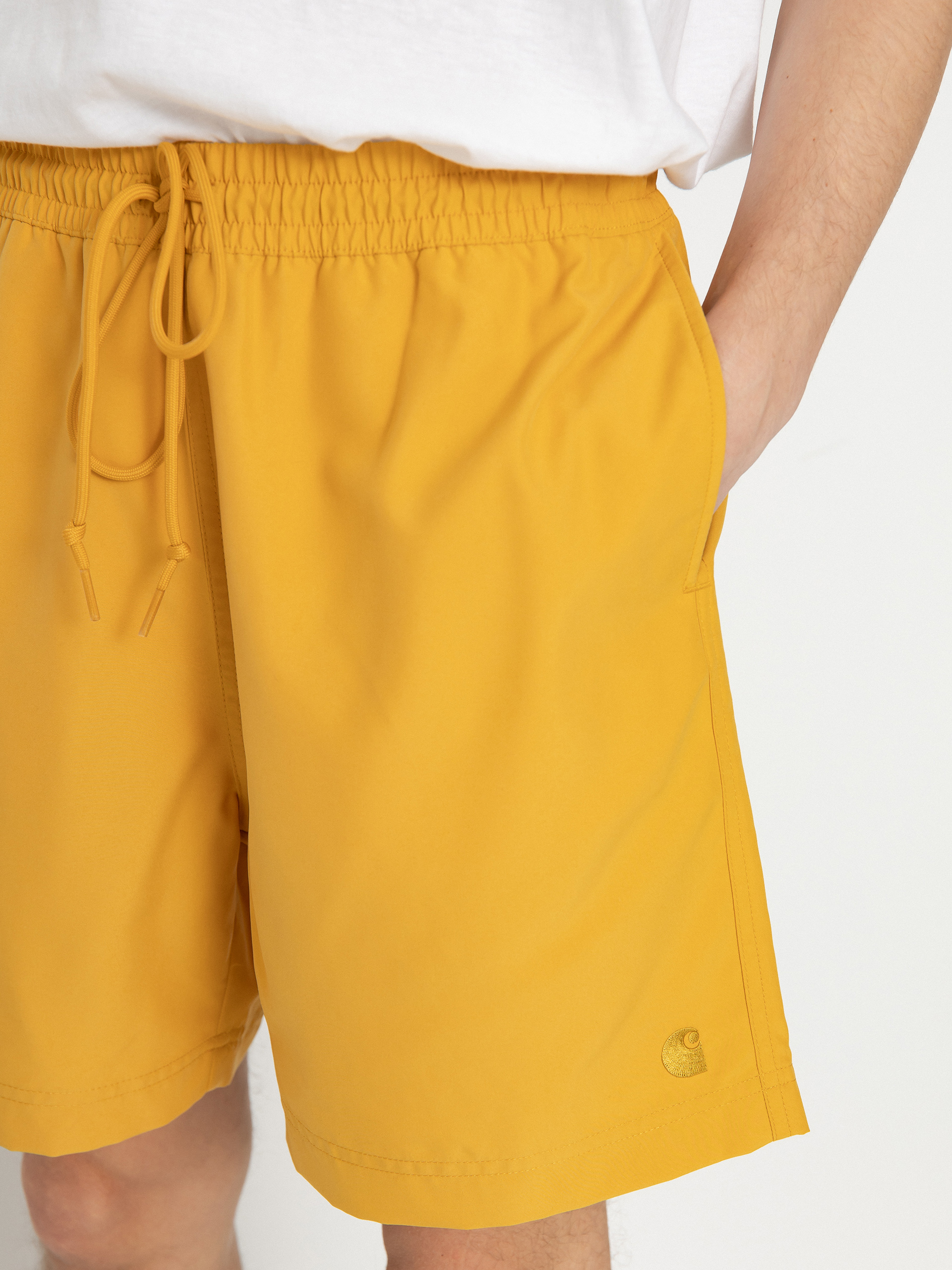 Carhartt WIP Chase Swim Shorts (sunray/gold)