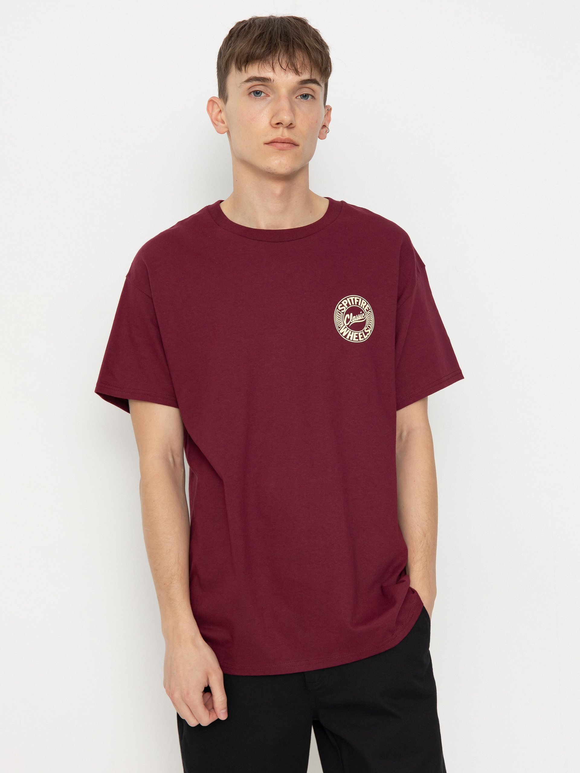 Spitfire T-Shirt Flying Cls (maroon)