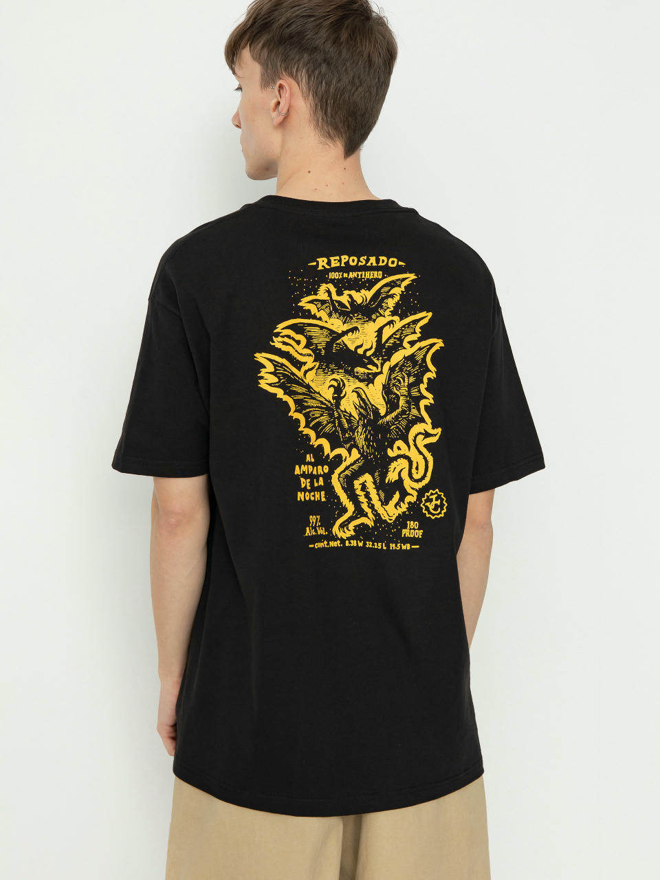 Antihero T-Shirt Carnales (black/gold)