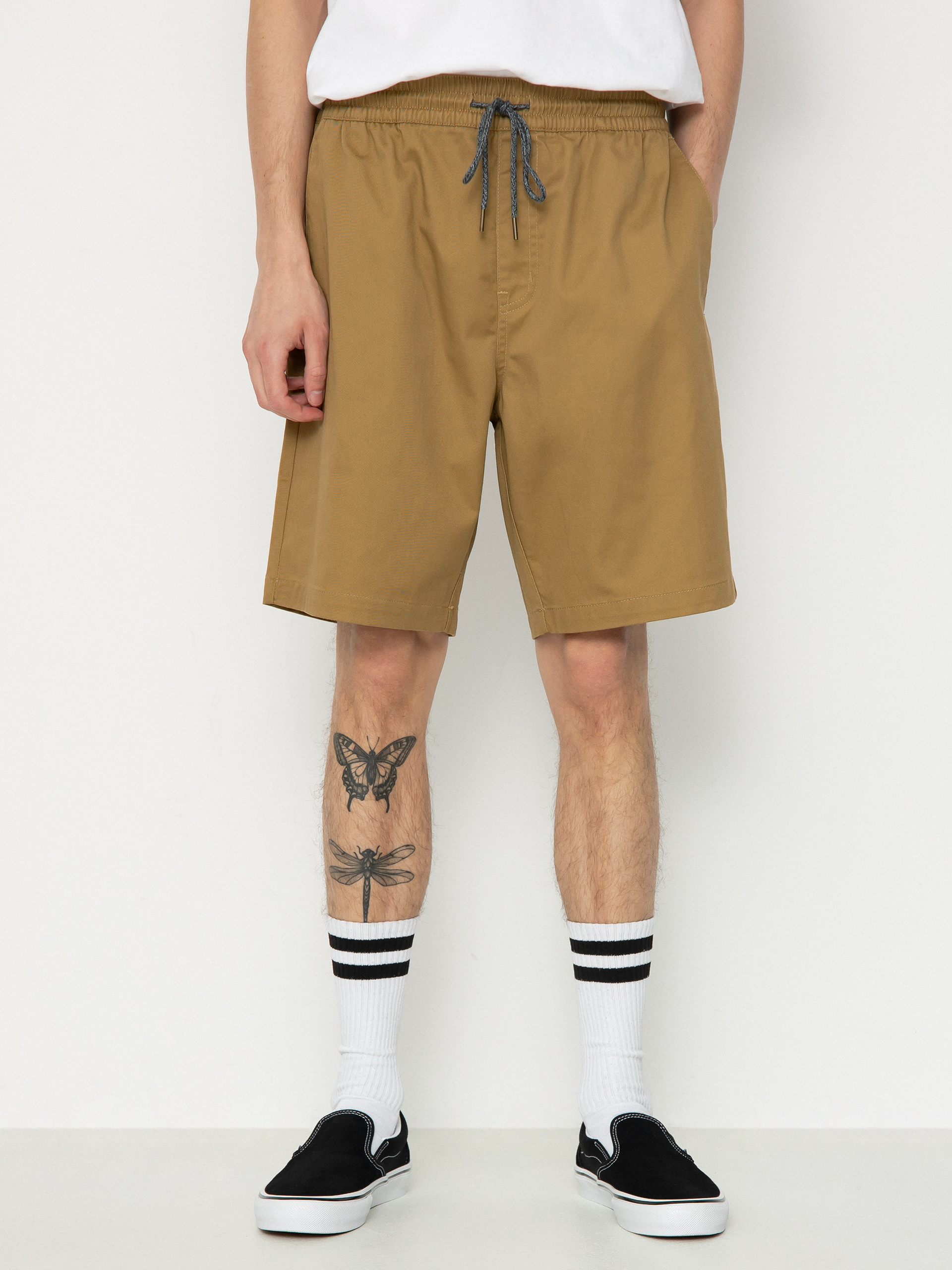 Volcom Frickin Ew 19 Shorts (dark khaki)