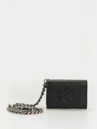 Volcom V Ent Leather Wallet (black)