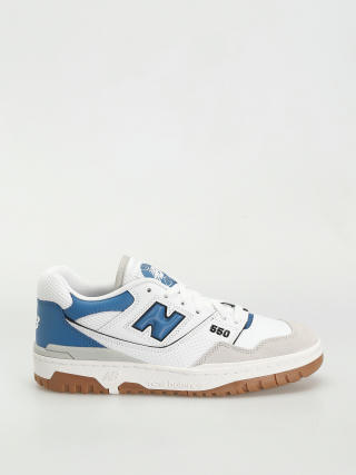 New Balance 550 Shoes (white blue gum)