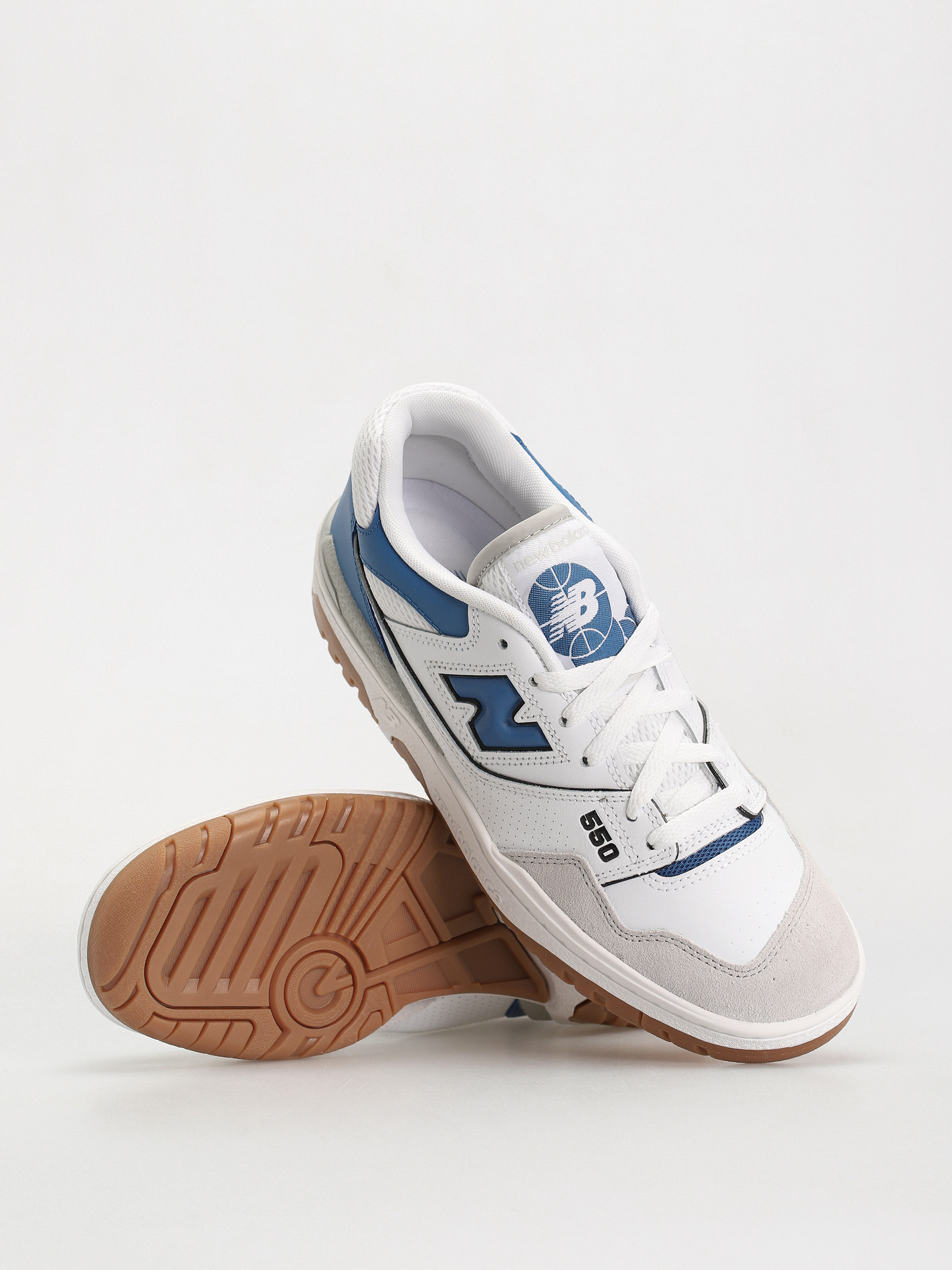 New Balance 550 Schuhe (white blue gum)