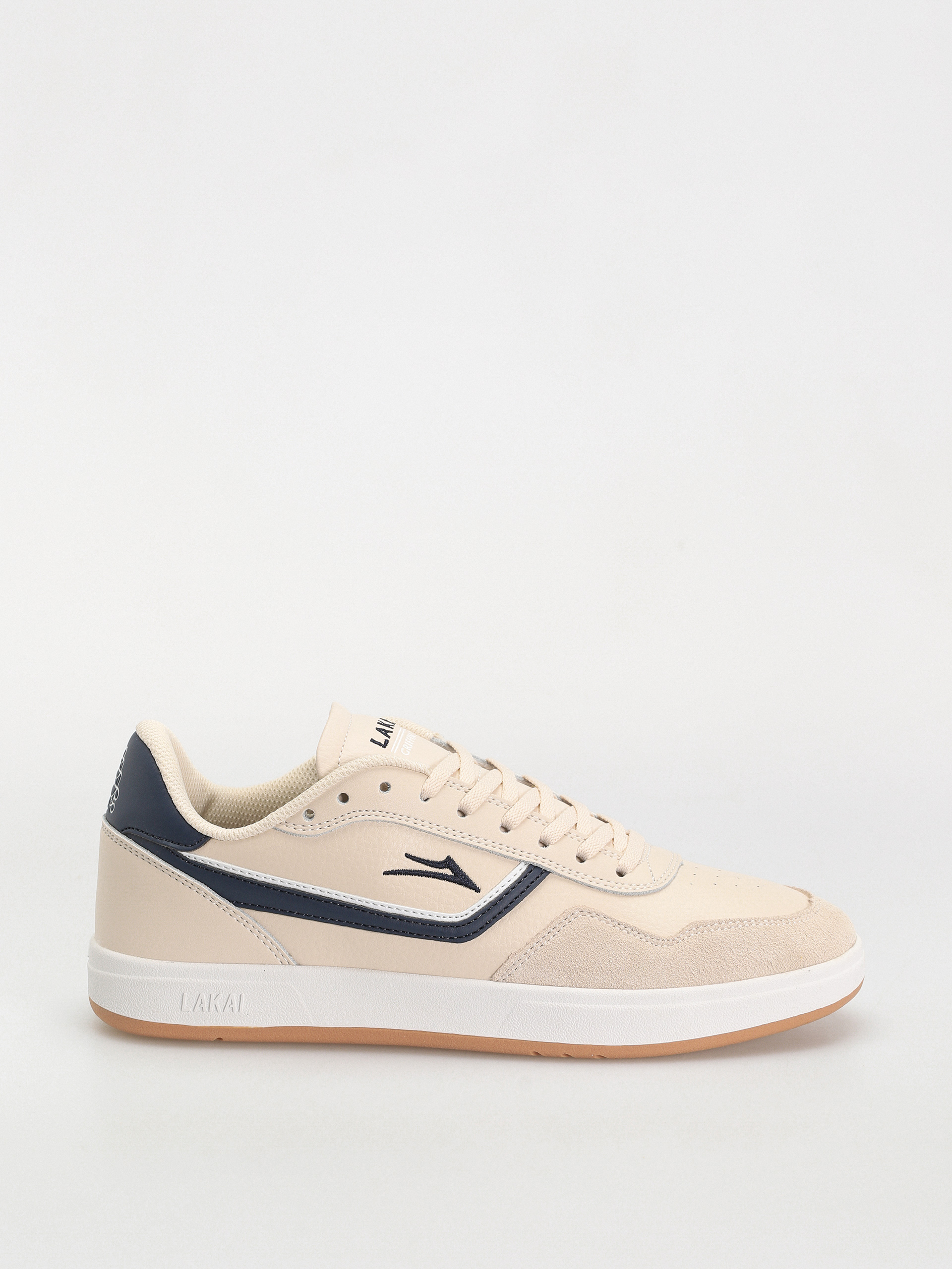 Lakai Terrace Cream Shoes (cream navy)