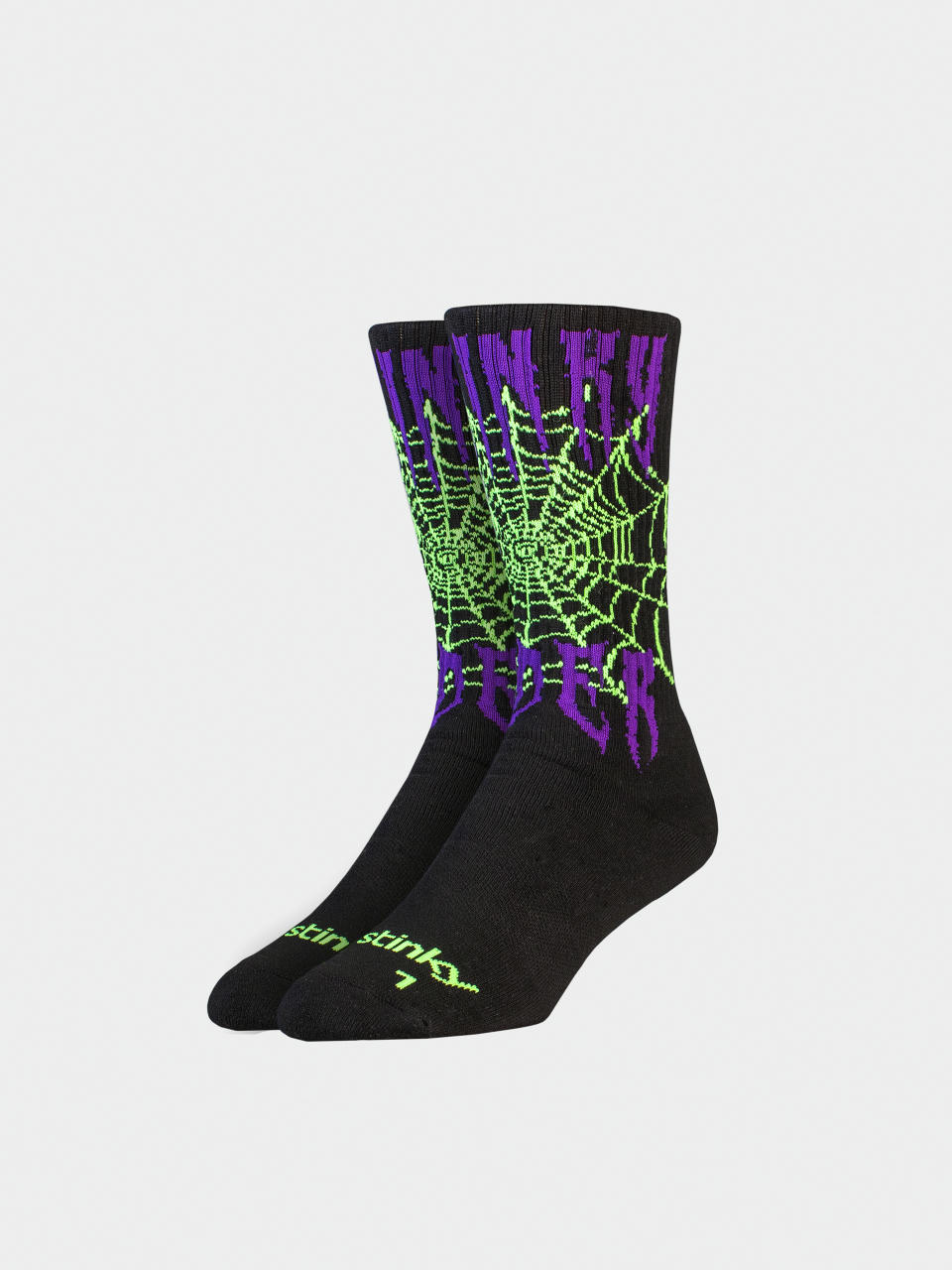 Stinky Socks Socken Vader (black/purple/green)