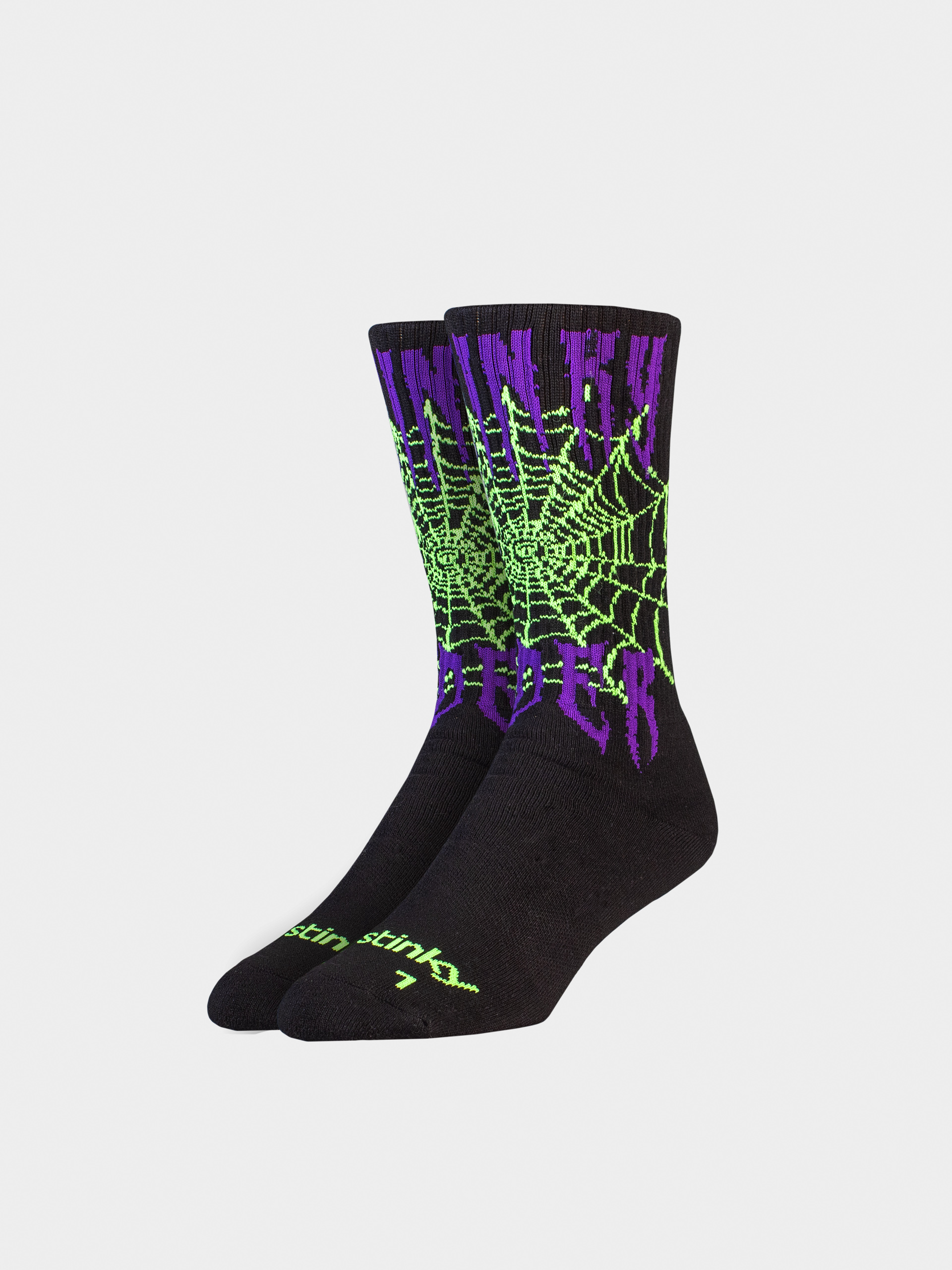 Stinky Socks Socks Vader (black/purple/green)