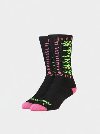 Stinky Socks Socken Family (black/pink)
