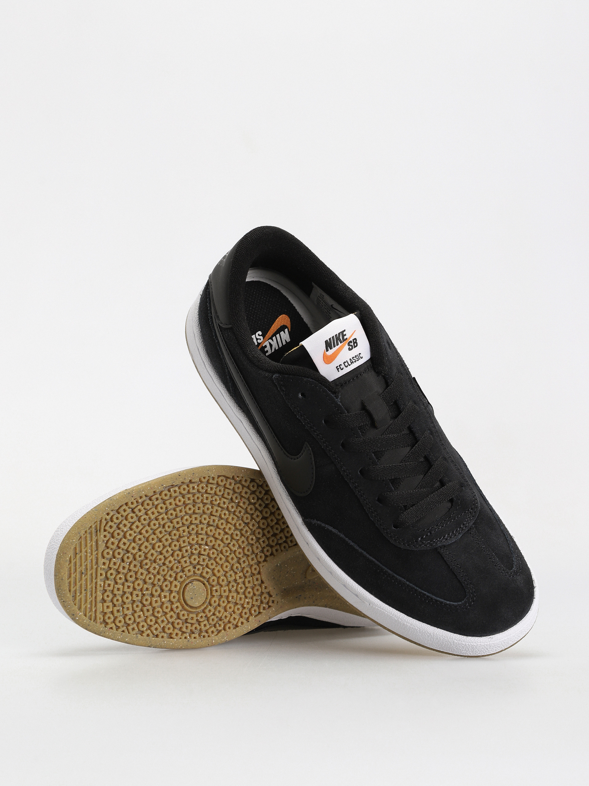 Nike SB Schuhe FC Classic (black/black white vivid orange)