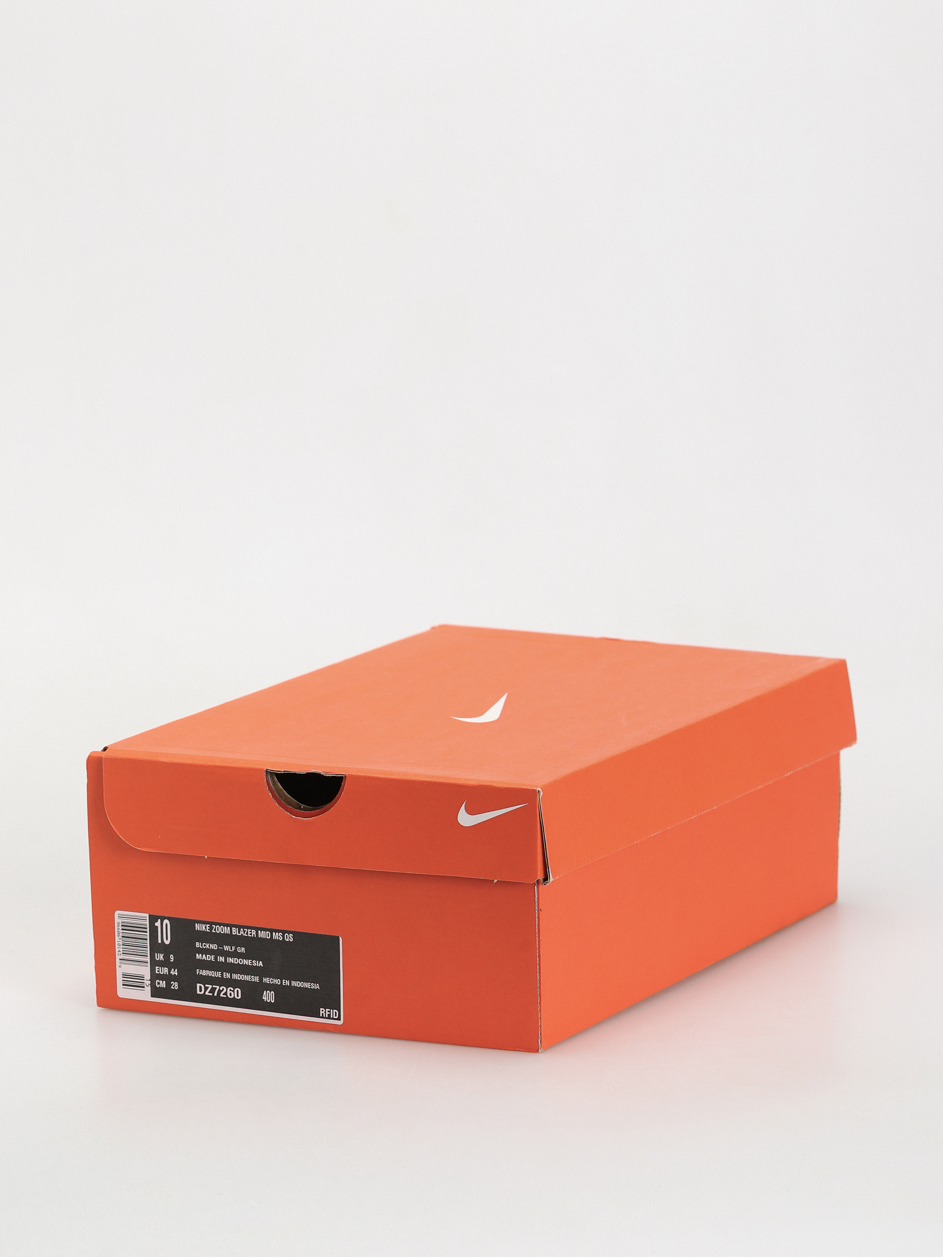 Nike SB Zoom Blazer Mid Mason Silva QS Schuhe (dark obsidian/metallic silver white)