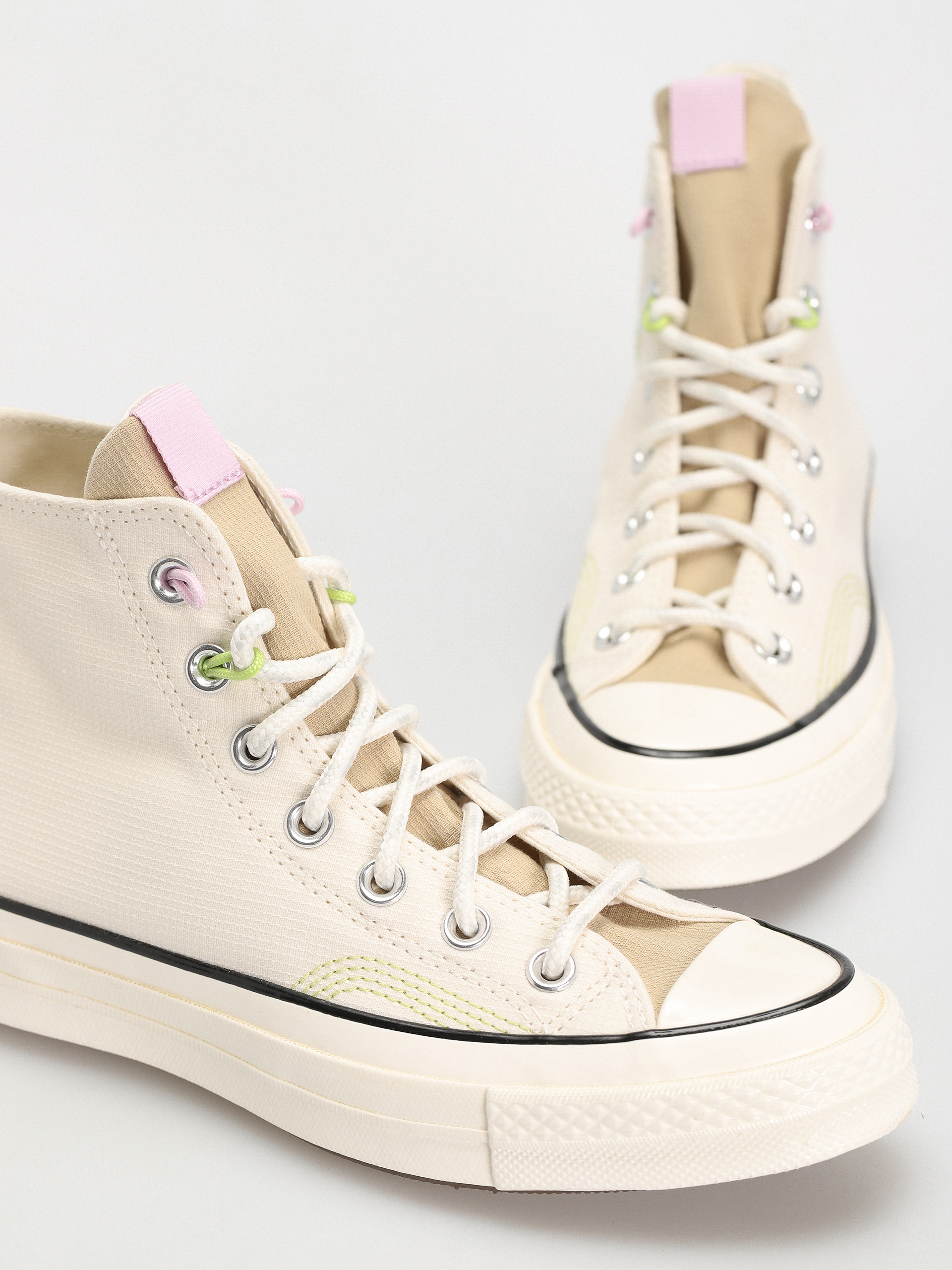 Converse Chuck 70 Hi Chucks white stardust lilac off white