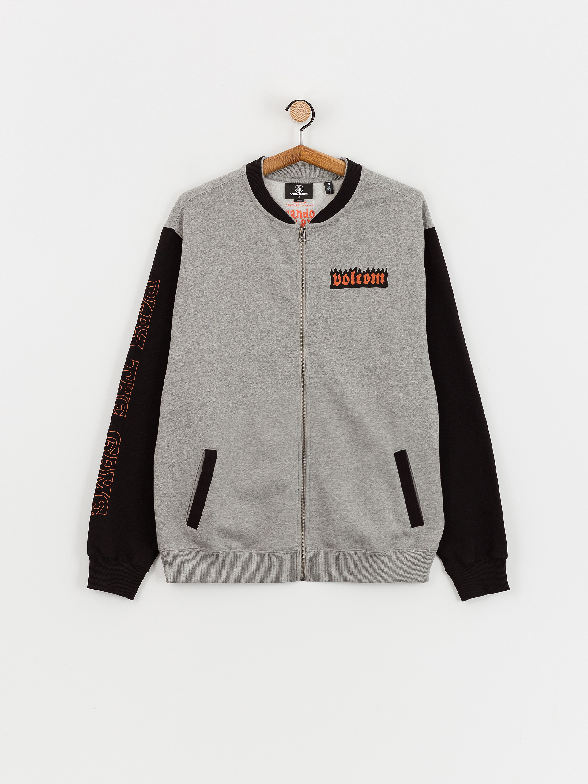 Volcom Fa Nando Von Arb Zip Sweatshirt (heather grey)