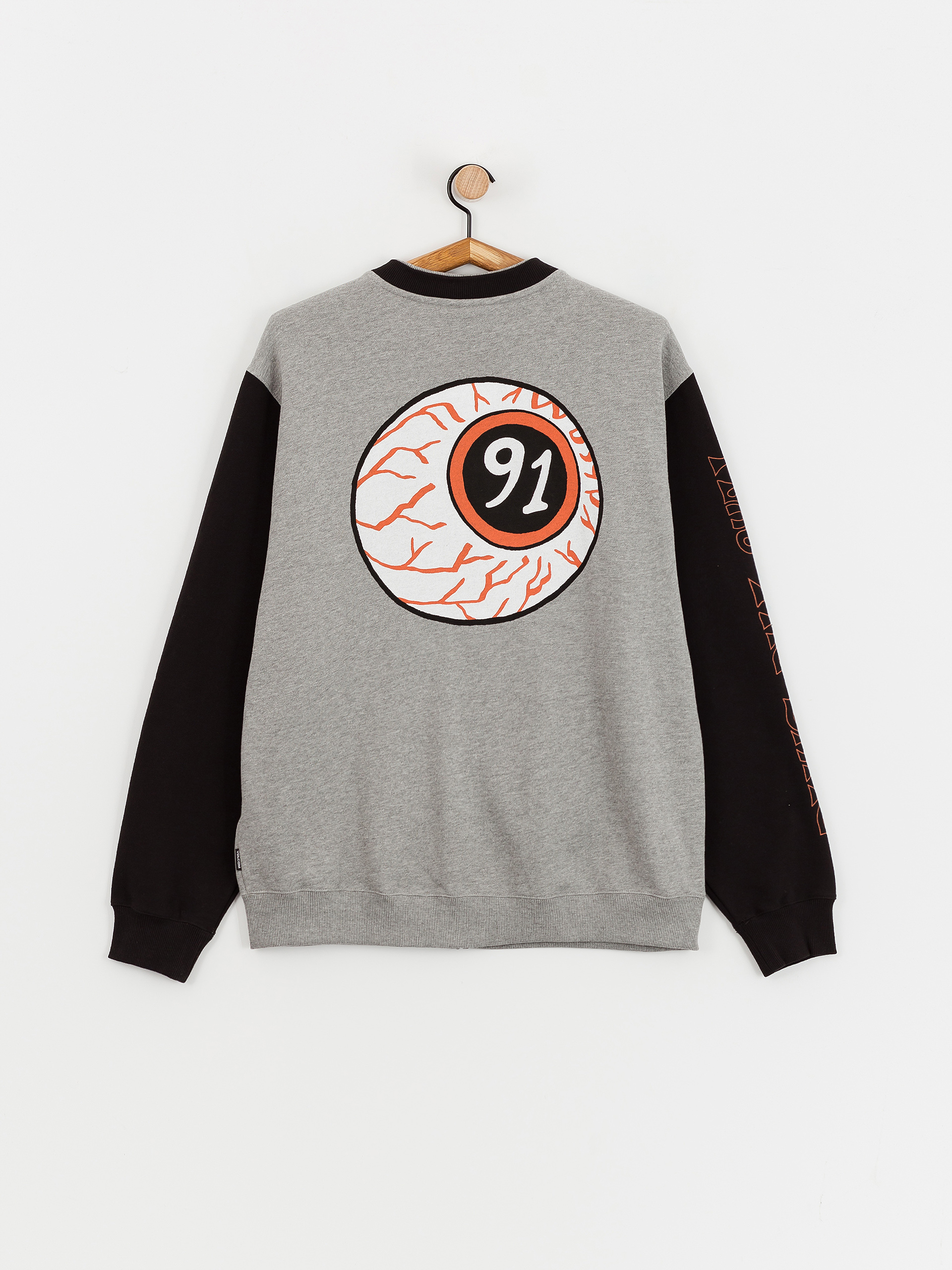 Volcom Fa Nando Von Arb Zip Sweatshirt (heather grey)