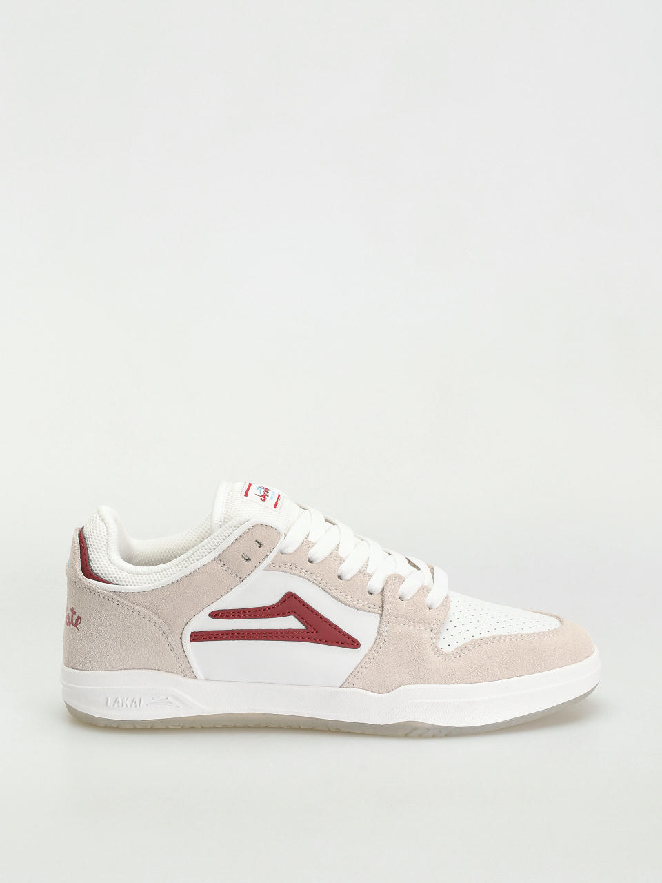 Lakai Schuhe Telford Low (white red)