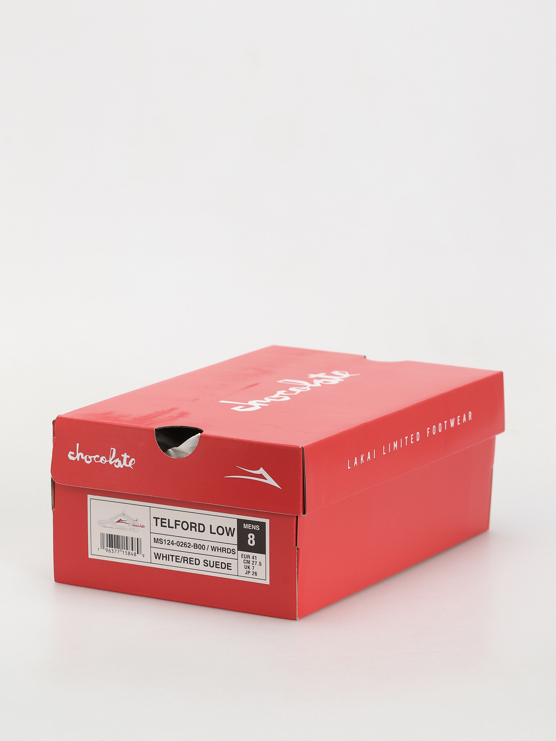 Lakai Schuhe Telford Low (white red)