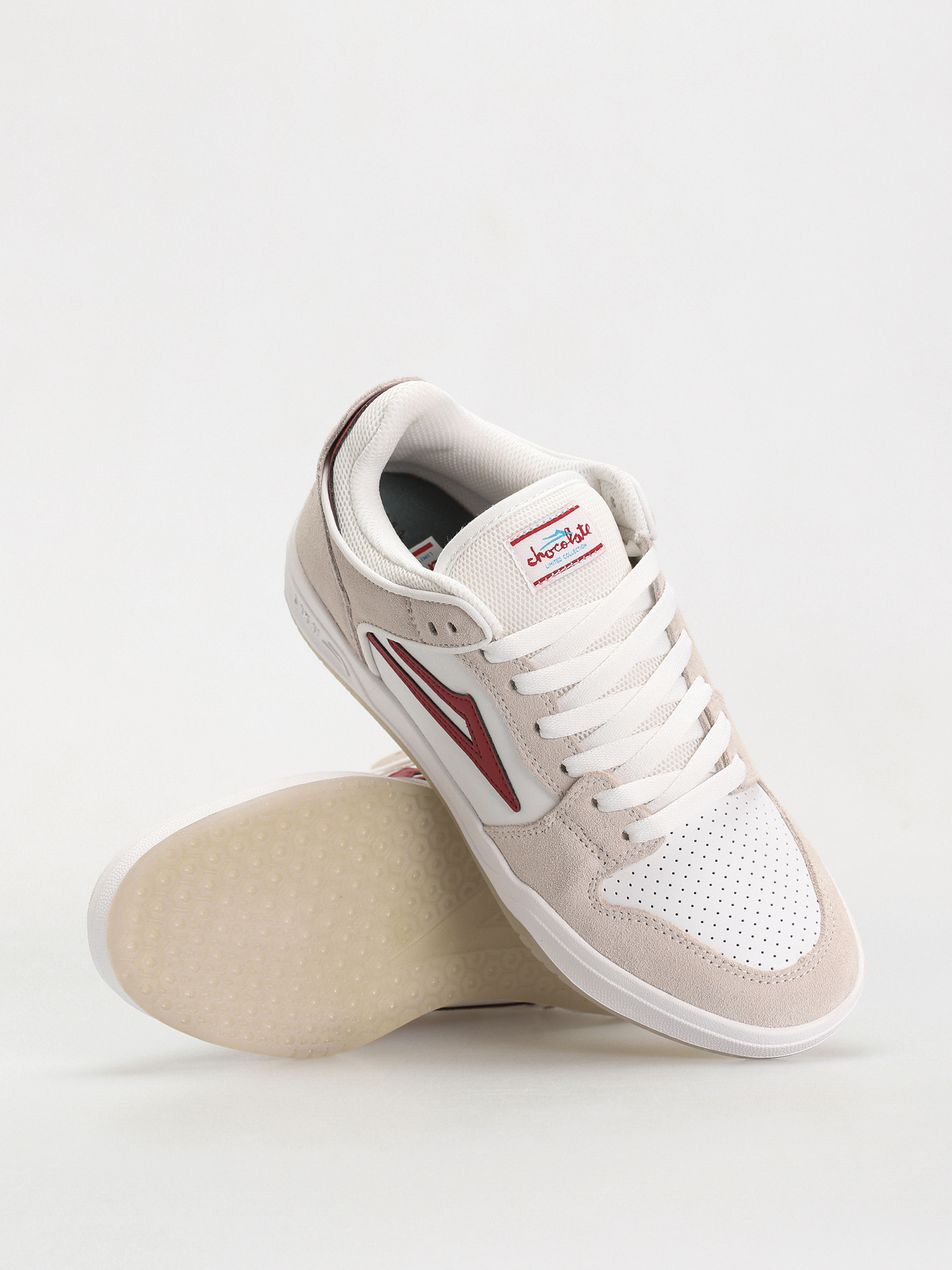 Lakai Shoes Telford Low - grey (white red)