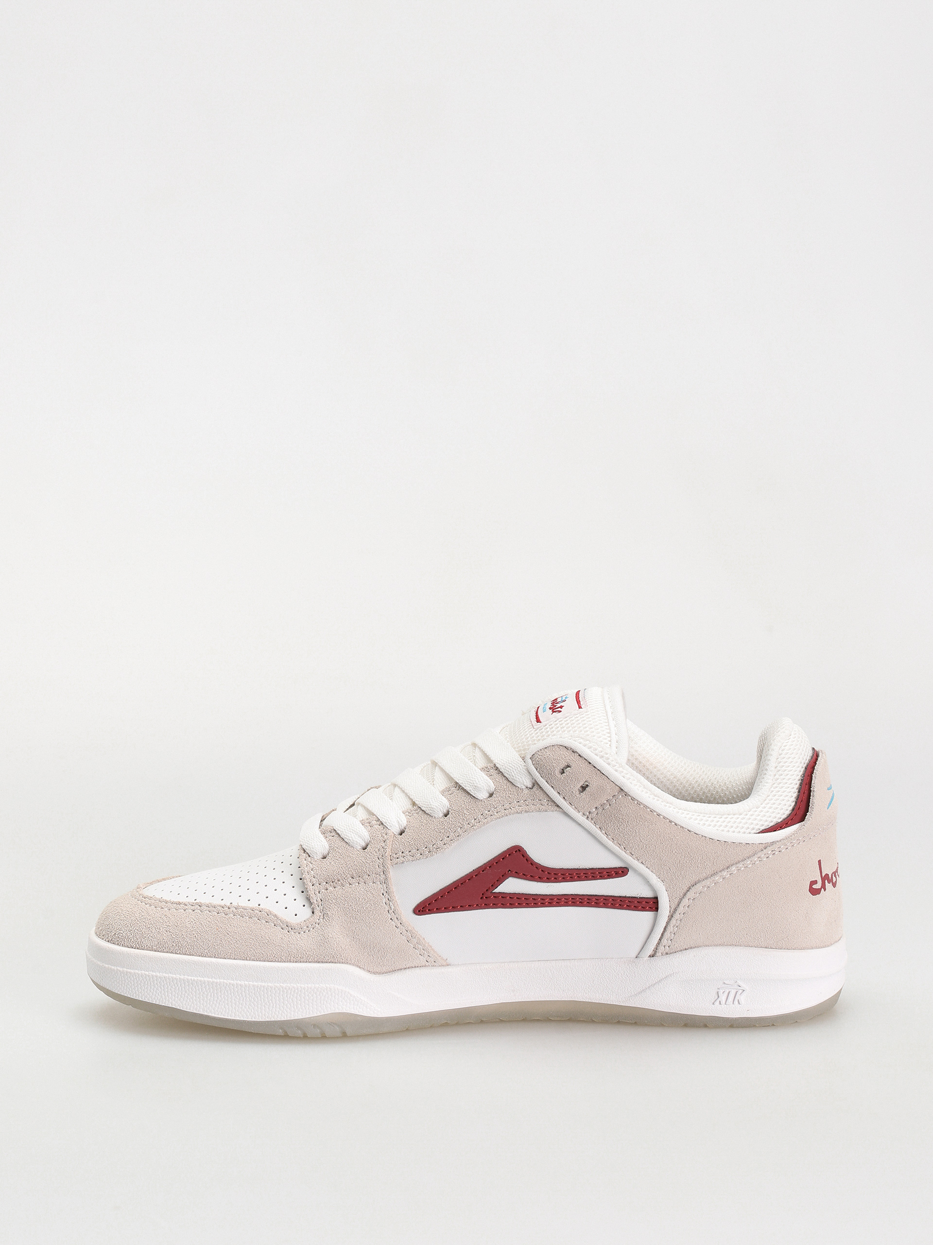 Lakai Shoes Telford Low - grey (white red)