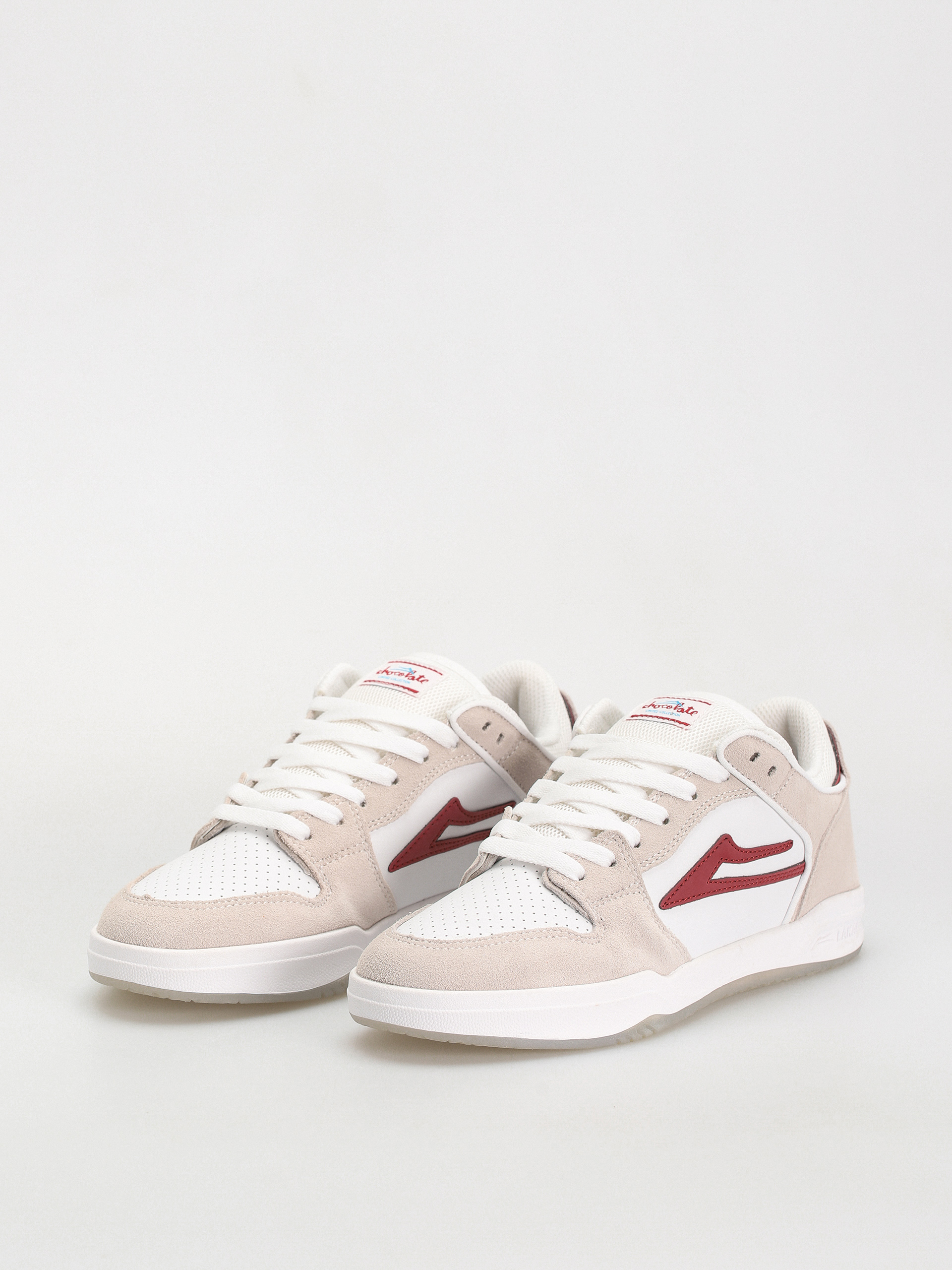 Lakai Shoes Telford Low (white red)