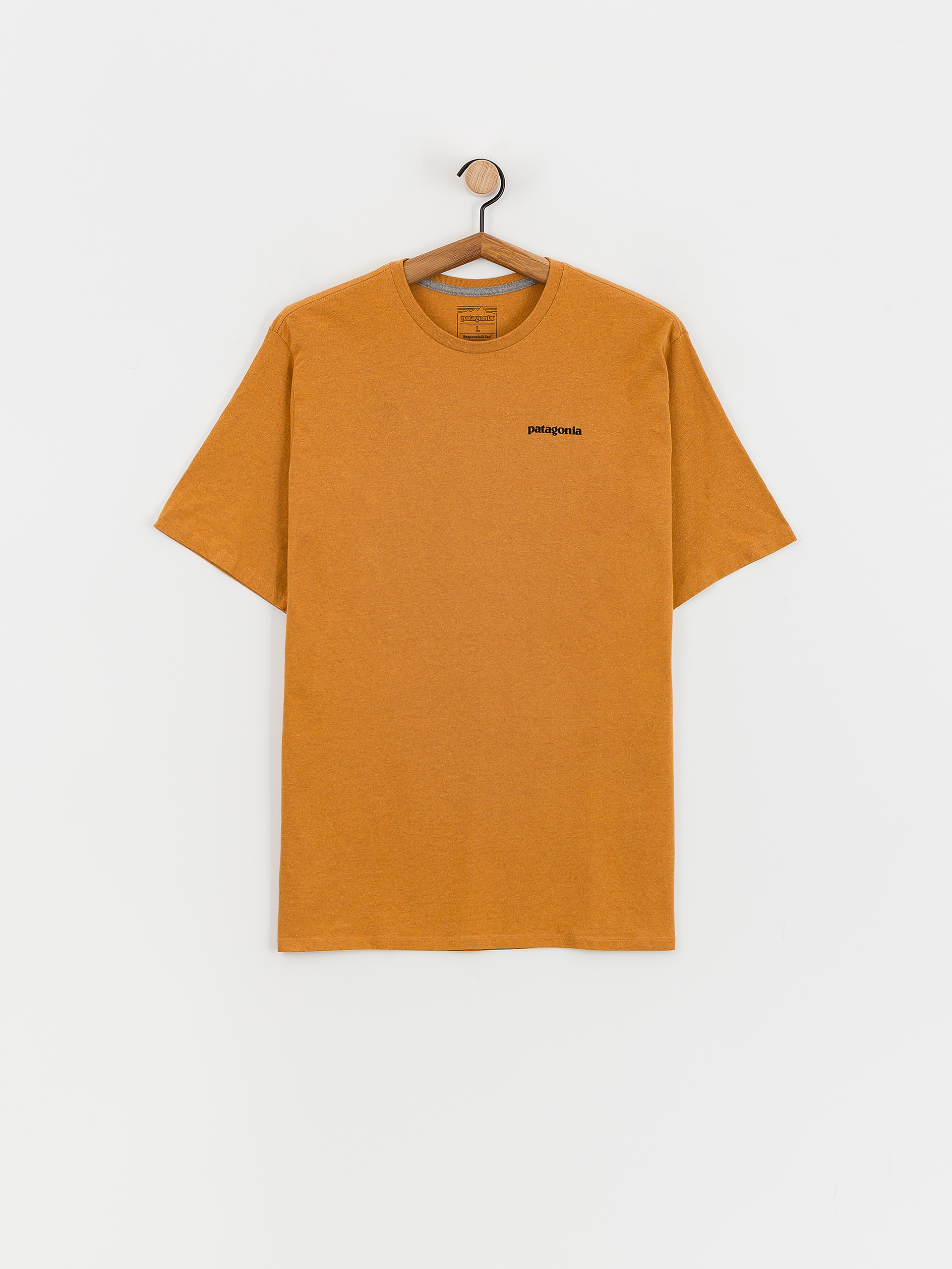 Patagonia T-Shirt P-6 Logo Responsibili (p-6 outline golden caramel)