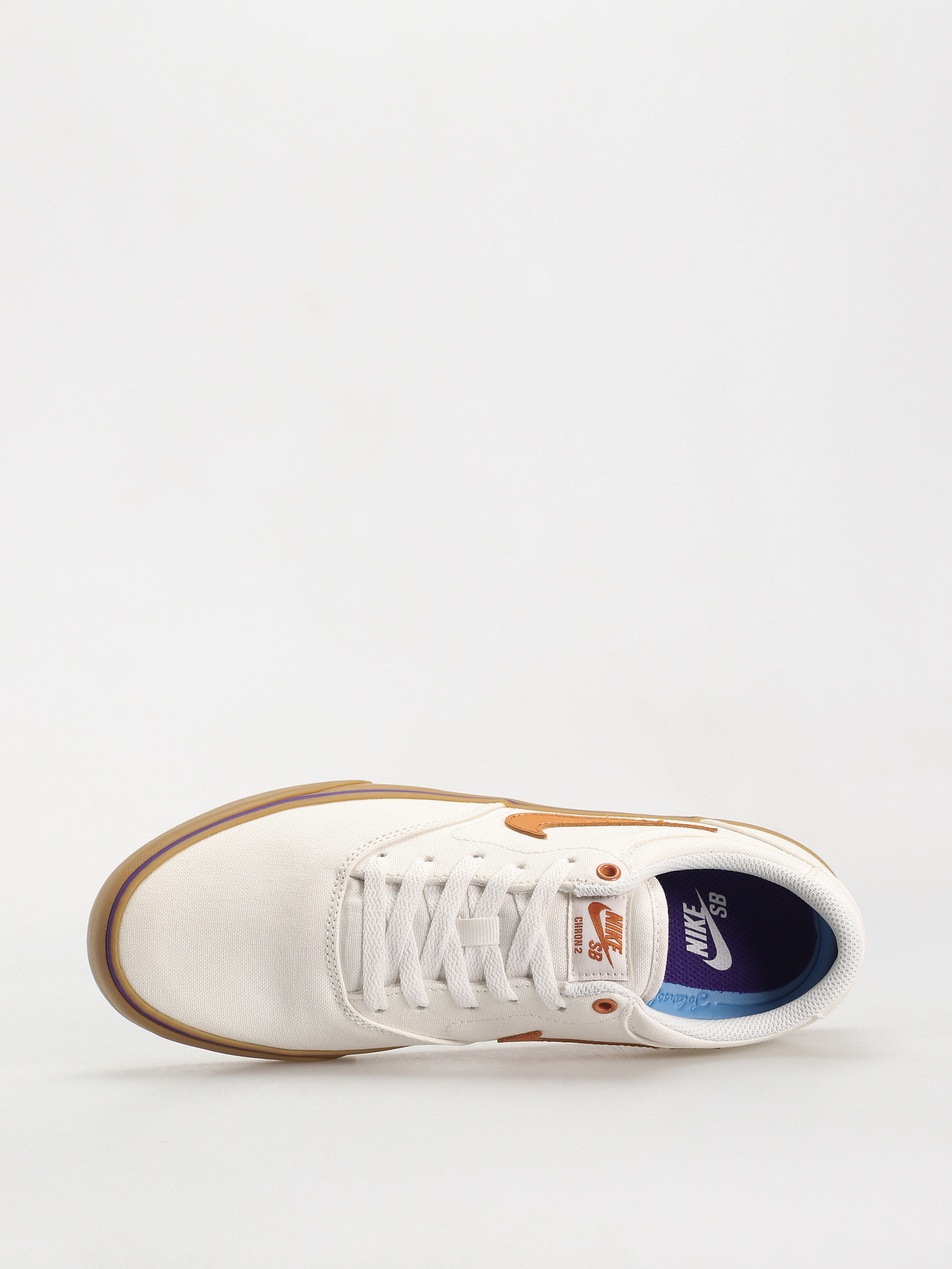 Nike SB Chron 2 Canvas Schuhe (summit white/monarch summit white)