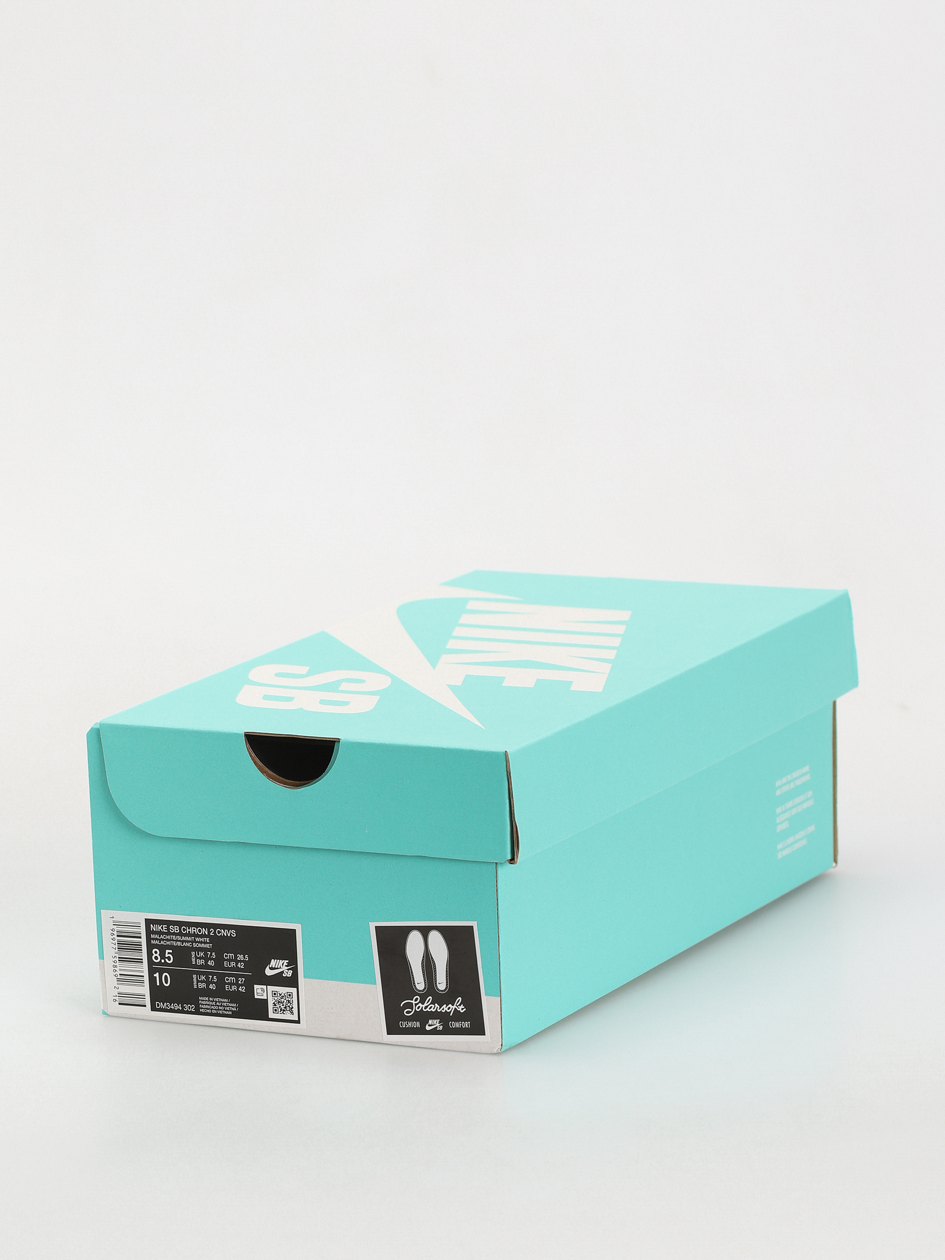 Nike SB Chron 2 Canvas Shoes (malachite/summit white malachite)