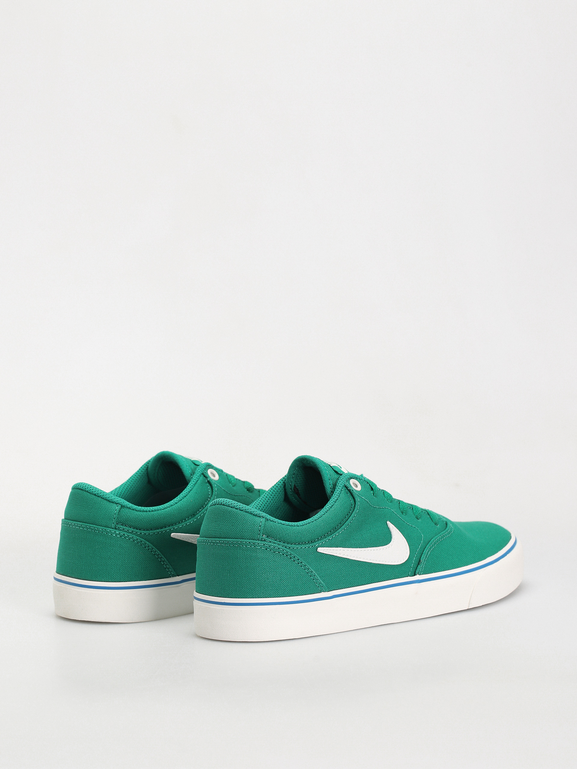 Nike green canvas shoes best sale