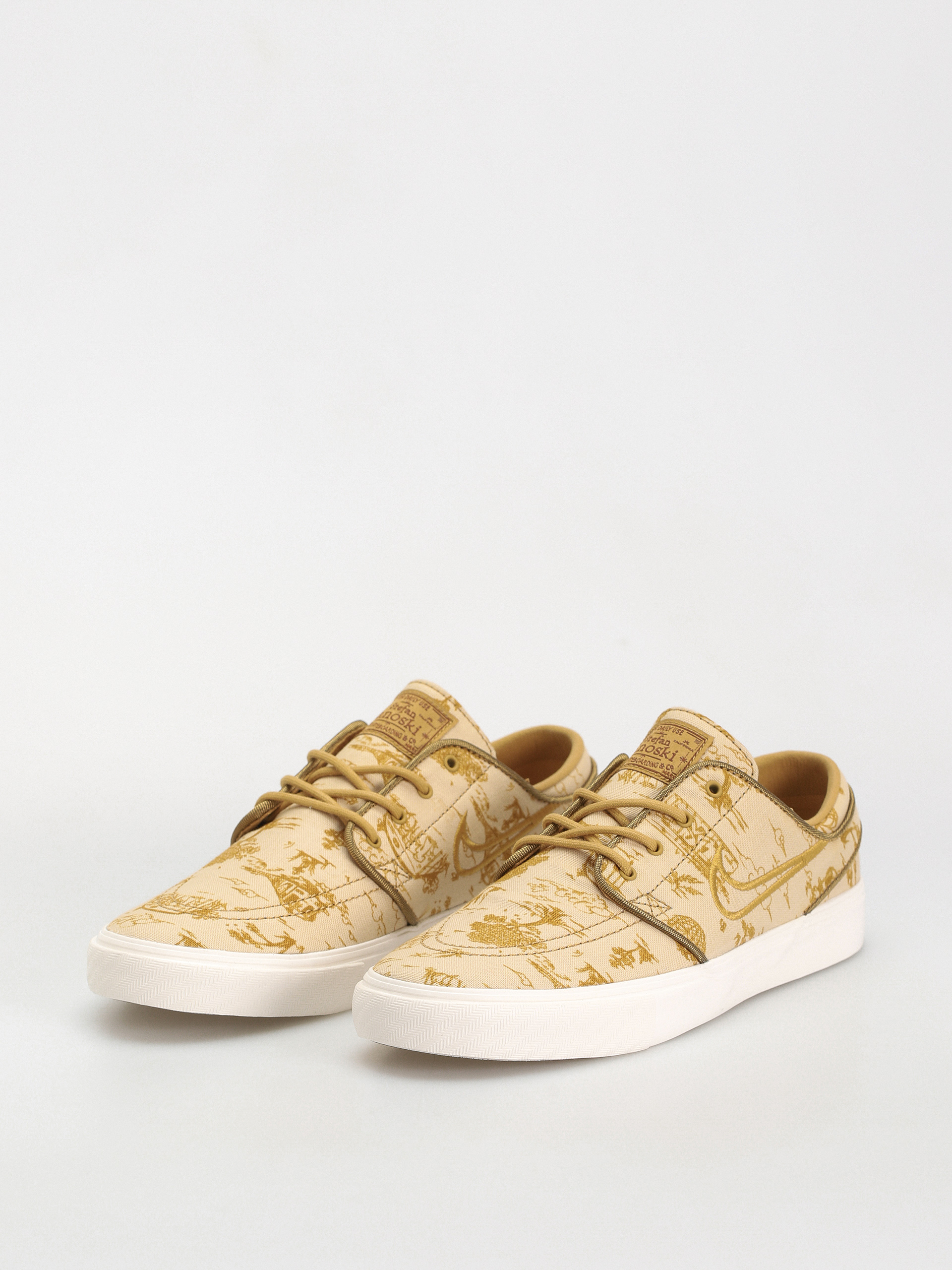 Nike SB Zoom Janoski Og+ Premium Shoes (sesame/flt gold bronzine sail)