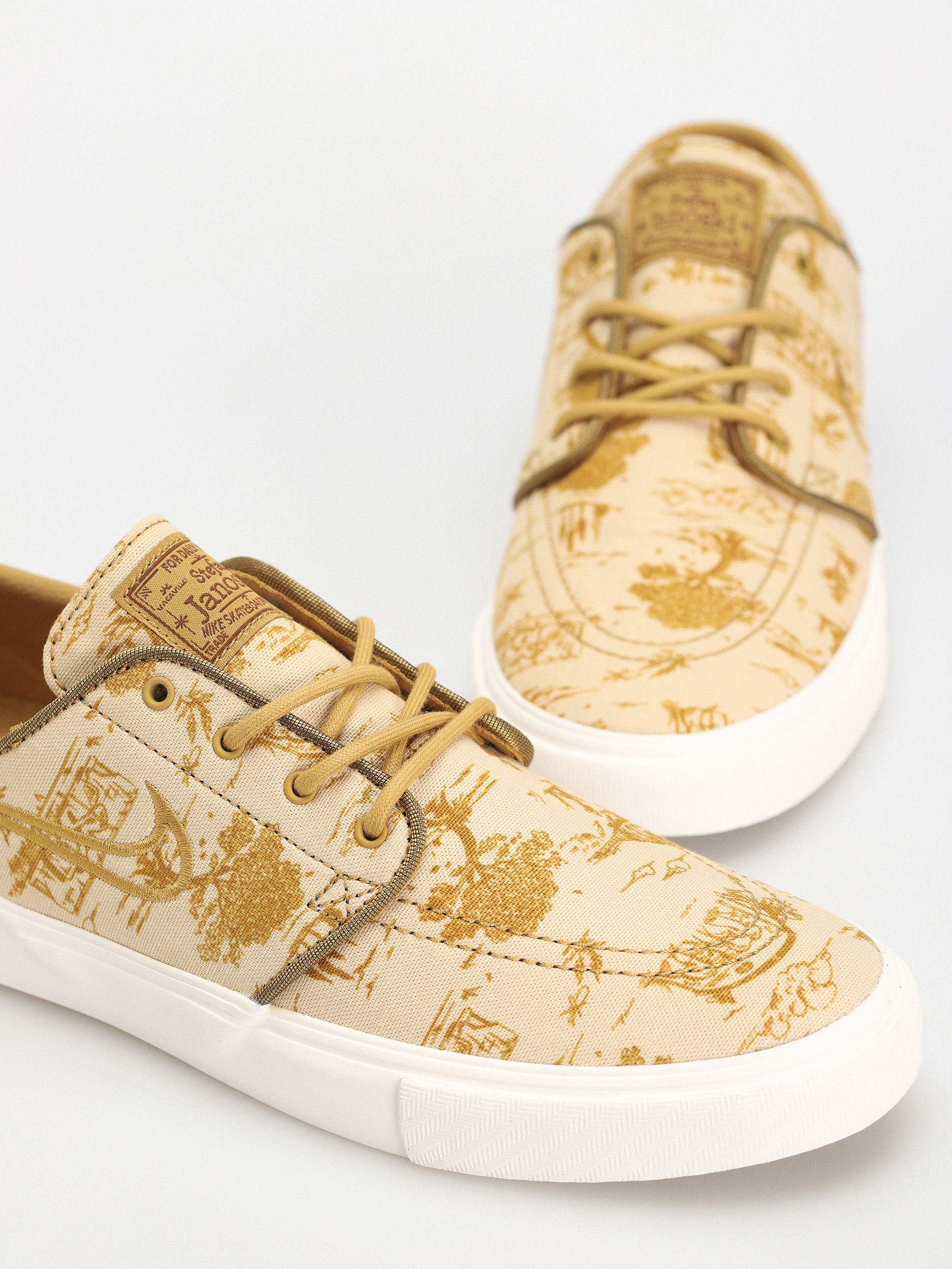 Nike SB Zoom Janoski Og+ Premium Schuhe (sesame/flt gold bronzine sail)