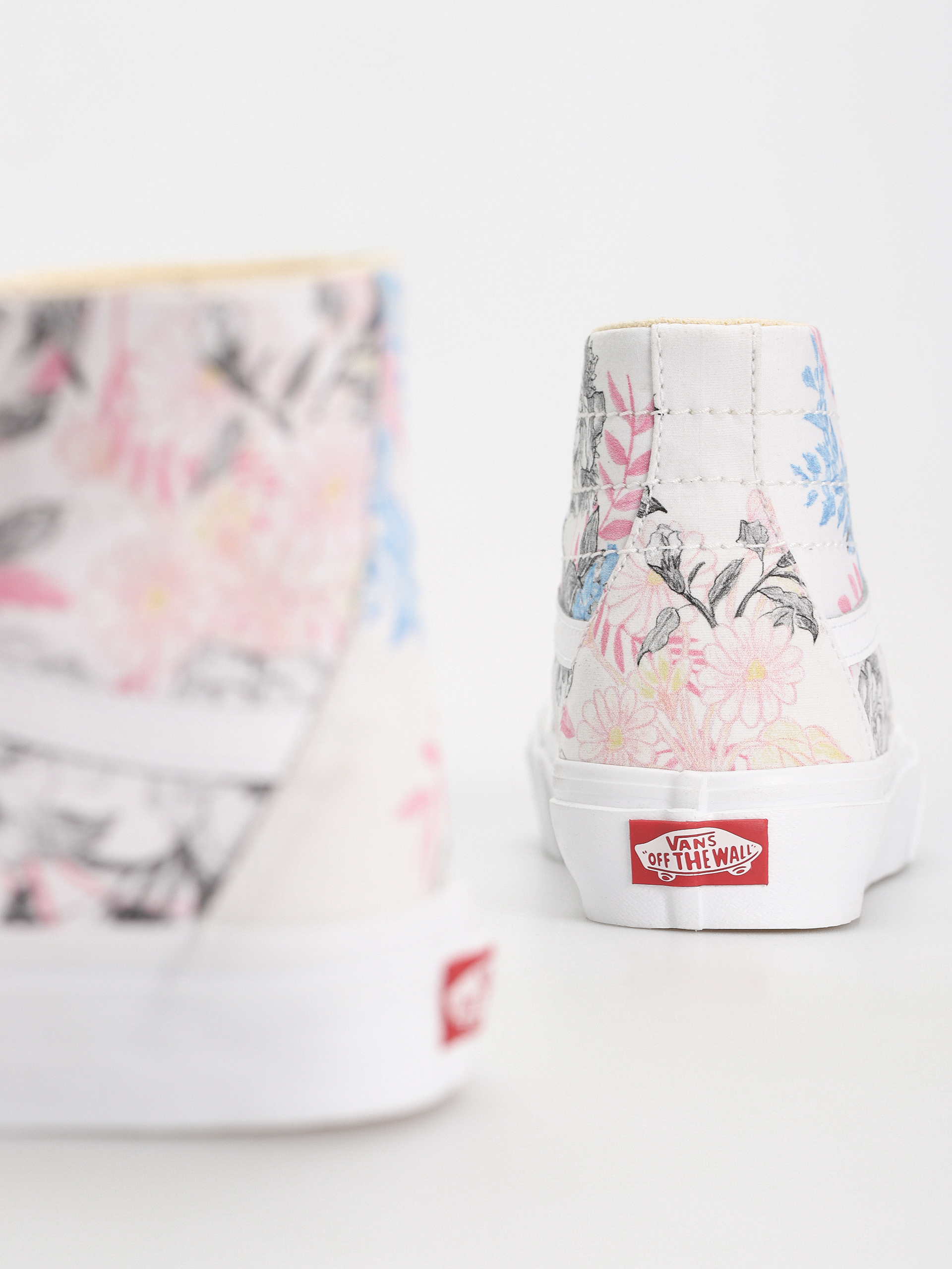 Vans Shoes Sk8 Hi Tapered (whimsy floral true white)