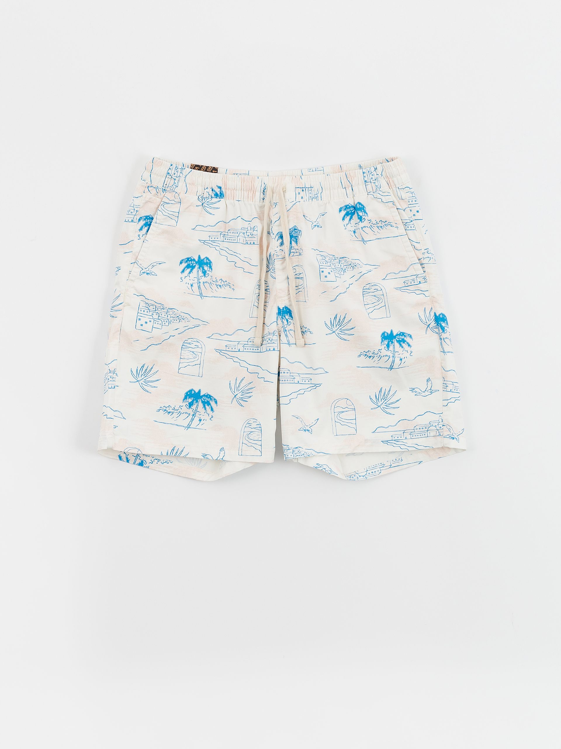 Vans Shorts Range Relaxed Elastic (marshmallow/malibu blue)