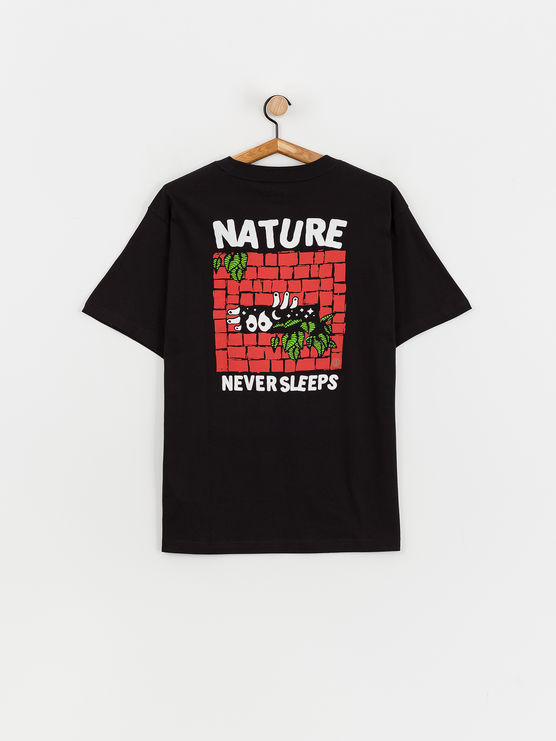 Element Never T-shirt (flint black)