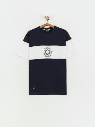 MassDnm Elementary T-Shirt (navy/white)