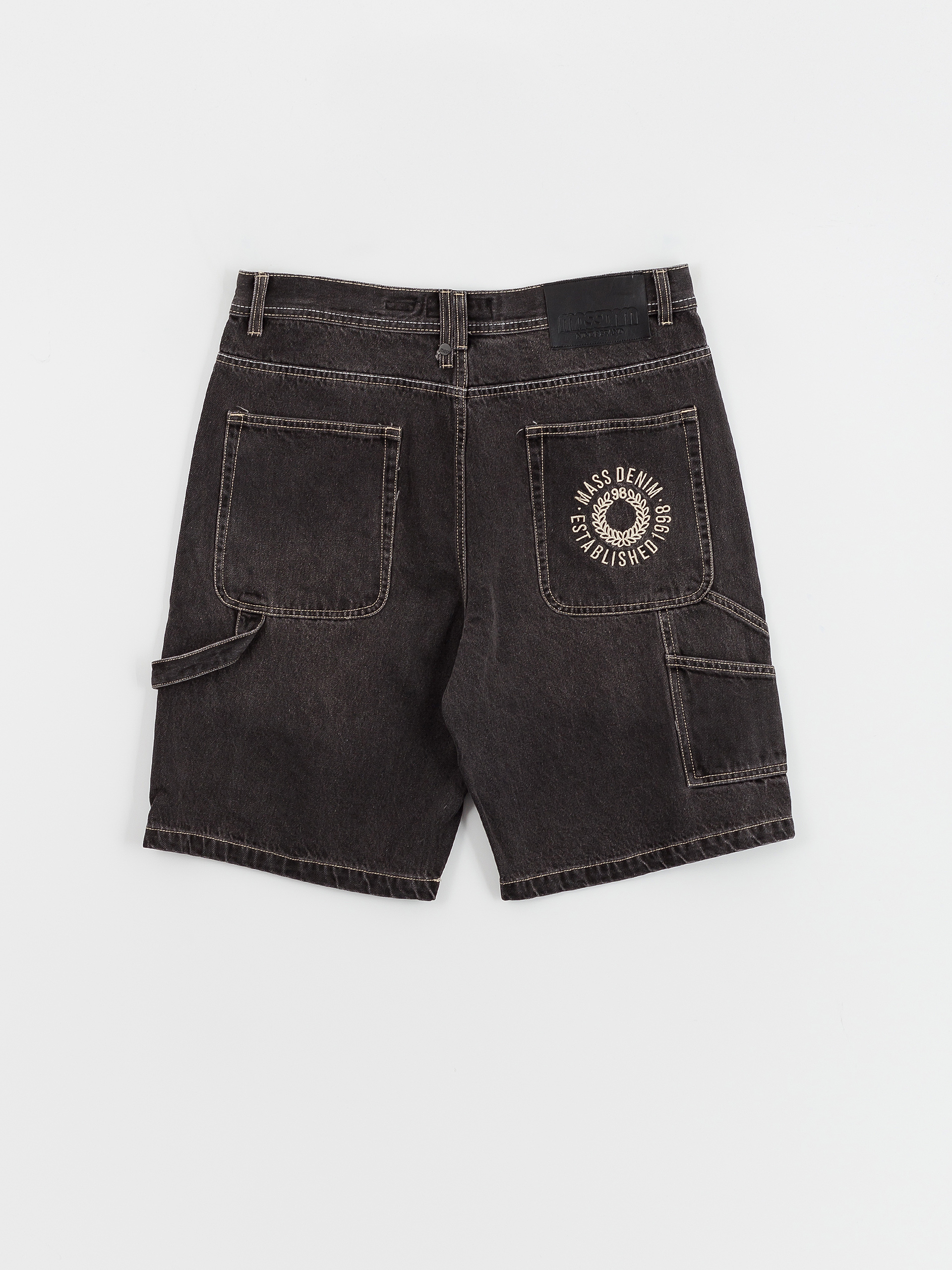 MassDnm Jeans Elementary Shorts (black washed)
