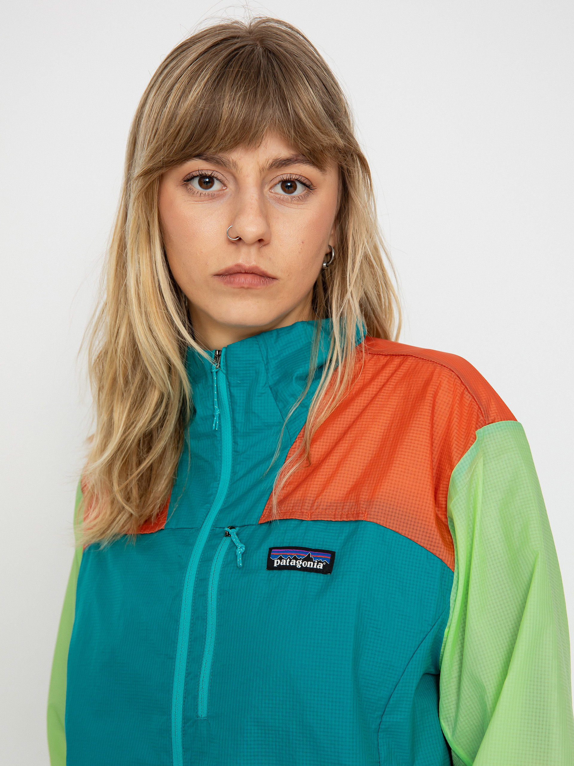 Patagonia Houdini Stash Wmn Fleece Jacke (subtidal blue)